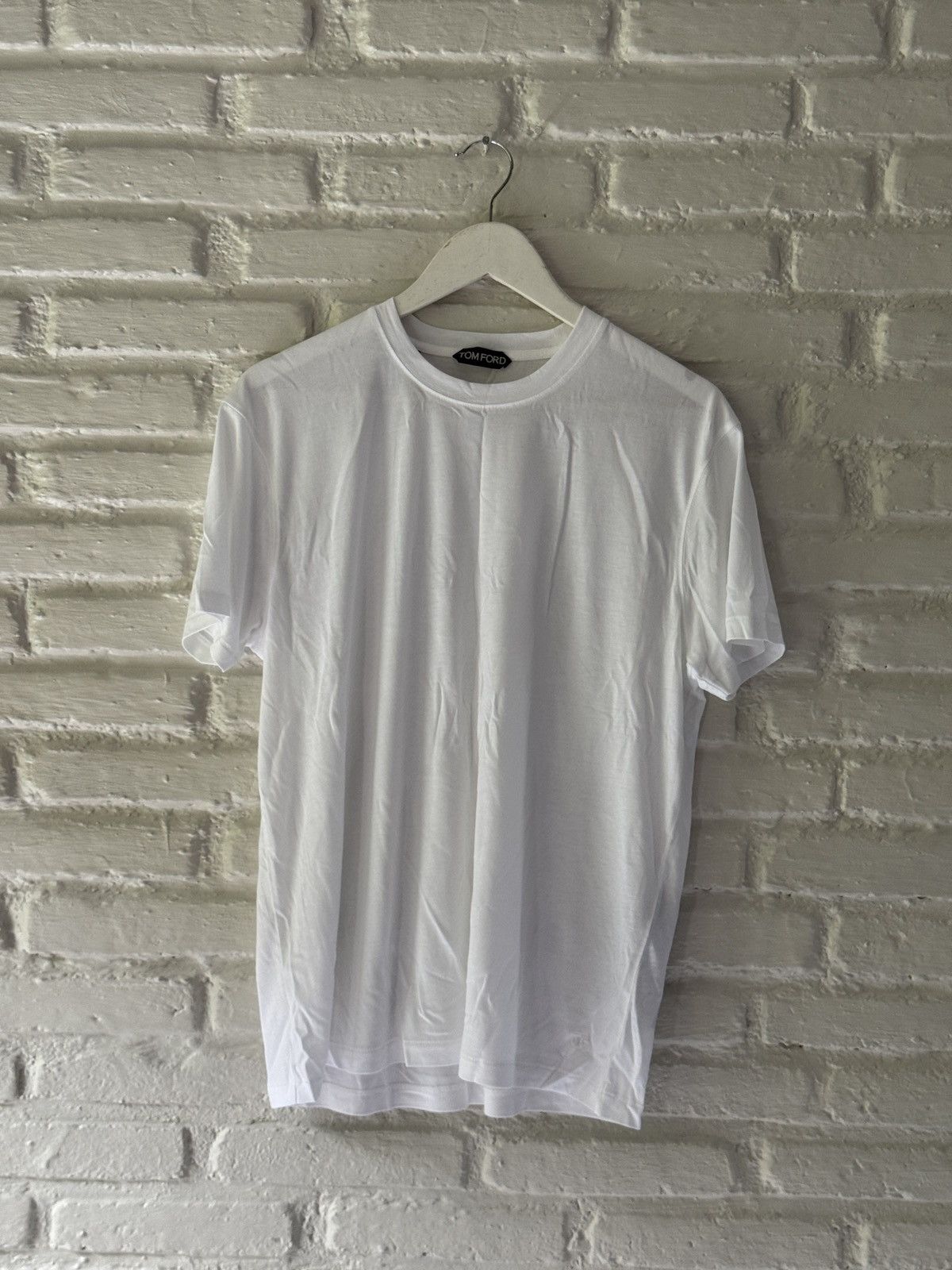 Tom Ford Tom Ford Vert Lyocell Cotton T-Shirt JCS004 JMT012 Size US M / EU 48-50 / 2 - 1 Thumbnail