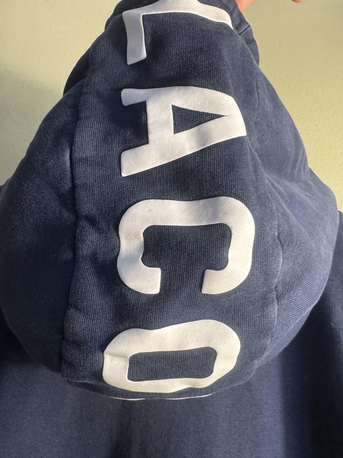 Lacoste Vintage Lacoste Dark Blue Zip Up Size US XL / EU 56 / 4 - 4 Thumbnail