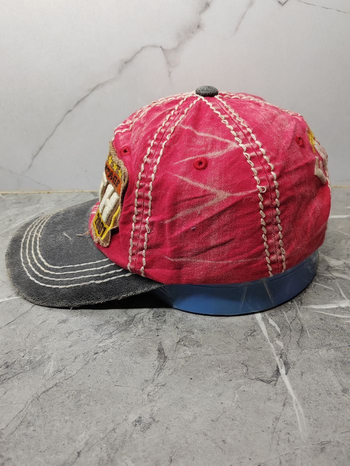 Japanese Brand Vintage Faith Distressed Style Cap Hat Size ONE SIZE - 4 Thumbnail