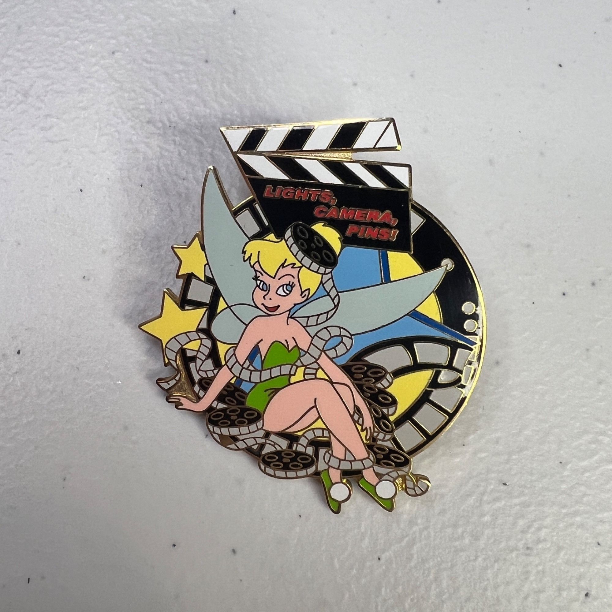 Disney Disney Pin - Tinker Bell - Film Reel - Lights, Camera, Pins Size ONE SIZE - 4 Thumbnail