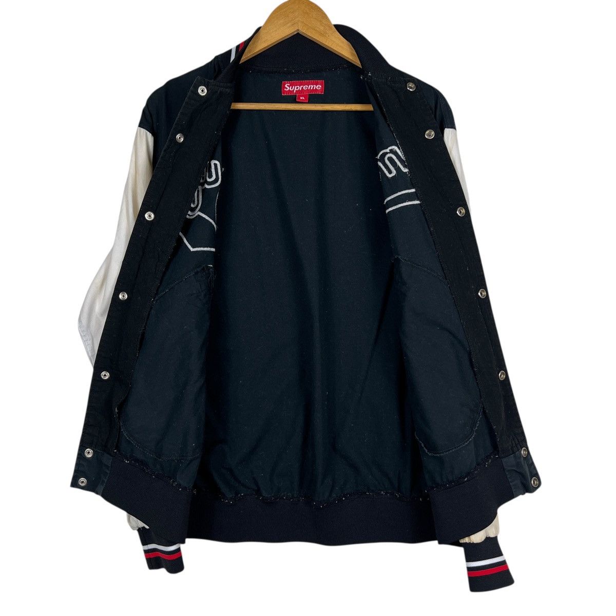 Supreme Vintage Supreme Light Bomber Jacket Made In Usa Size US XL / EU 56 / 4 - 10 Thumbnail
