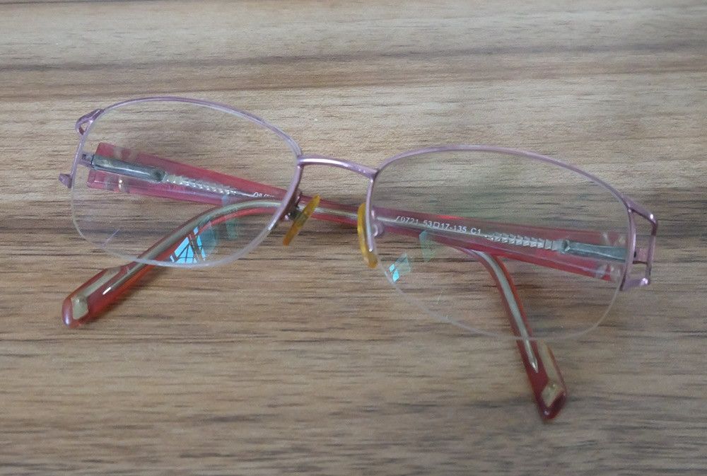 Japanese Brand Shiseido Half Rim Glasses Size ONE SIZE - 1 Thumbnail