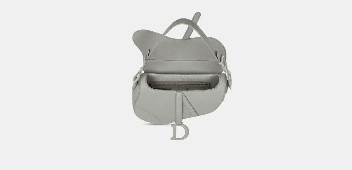 Dior o1w1db10125 Size: OS / Saddle Bag in Grey Size ONE SIZE - 3 Thumbnail