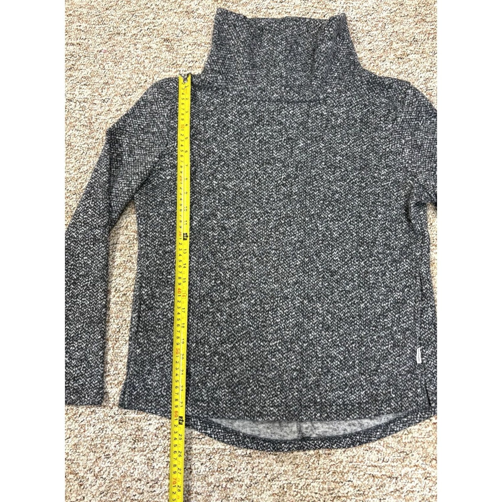 Avalanche Avalanche Shirt Womens M Gray Sweatshirt Grey Pullover Sweater Mock Neck Size M / US 6-8 / IT 42-44 - 2 Thumbnail