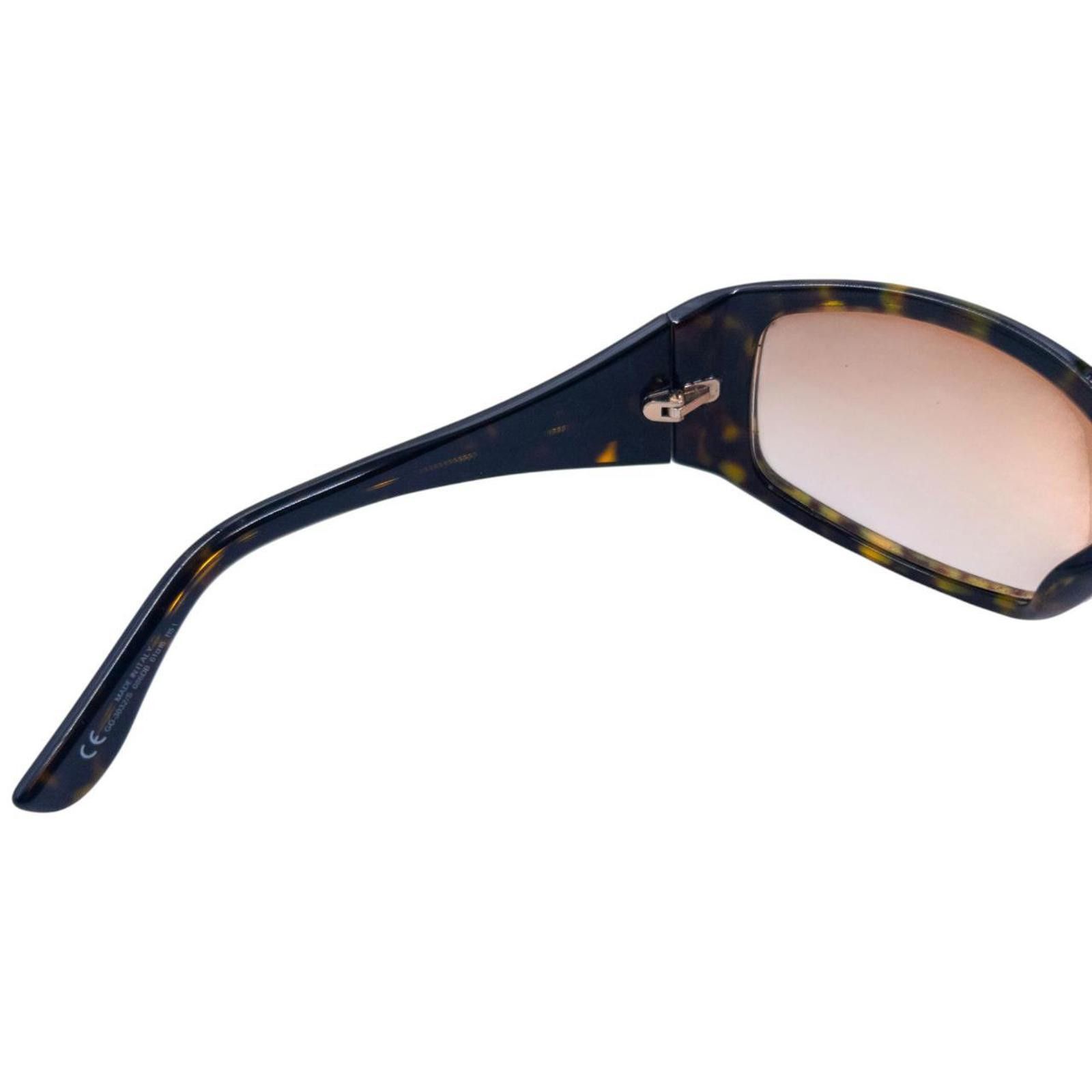 Gucci Vintage Gucci Tortoise Shell Sunglasses Size ONE SIZE - 6 Thumbnail