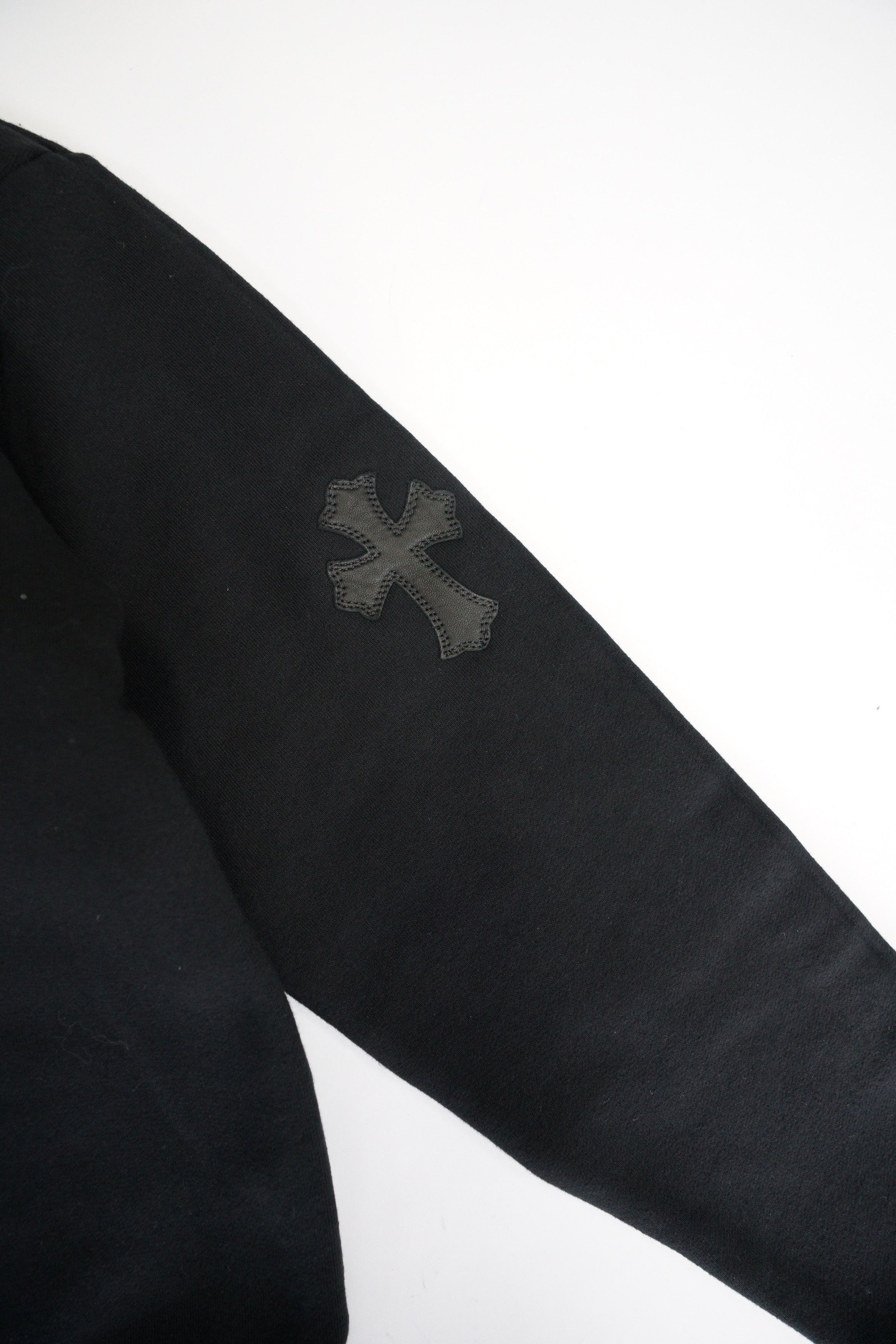 Chrome Hearts Chrome Hearts Pony Hair Patent Leather Cross Sweatshirt Size US M / EU 48-50 / 2 - 5 Thumbnail