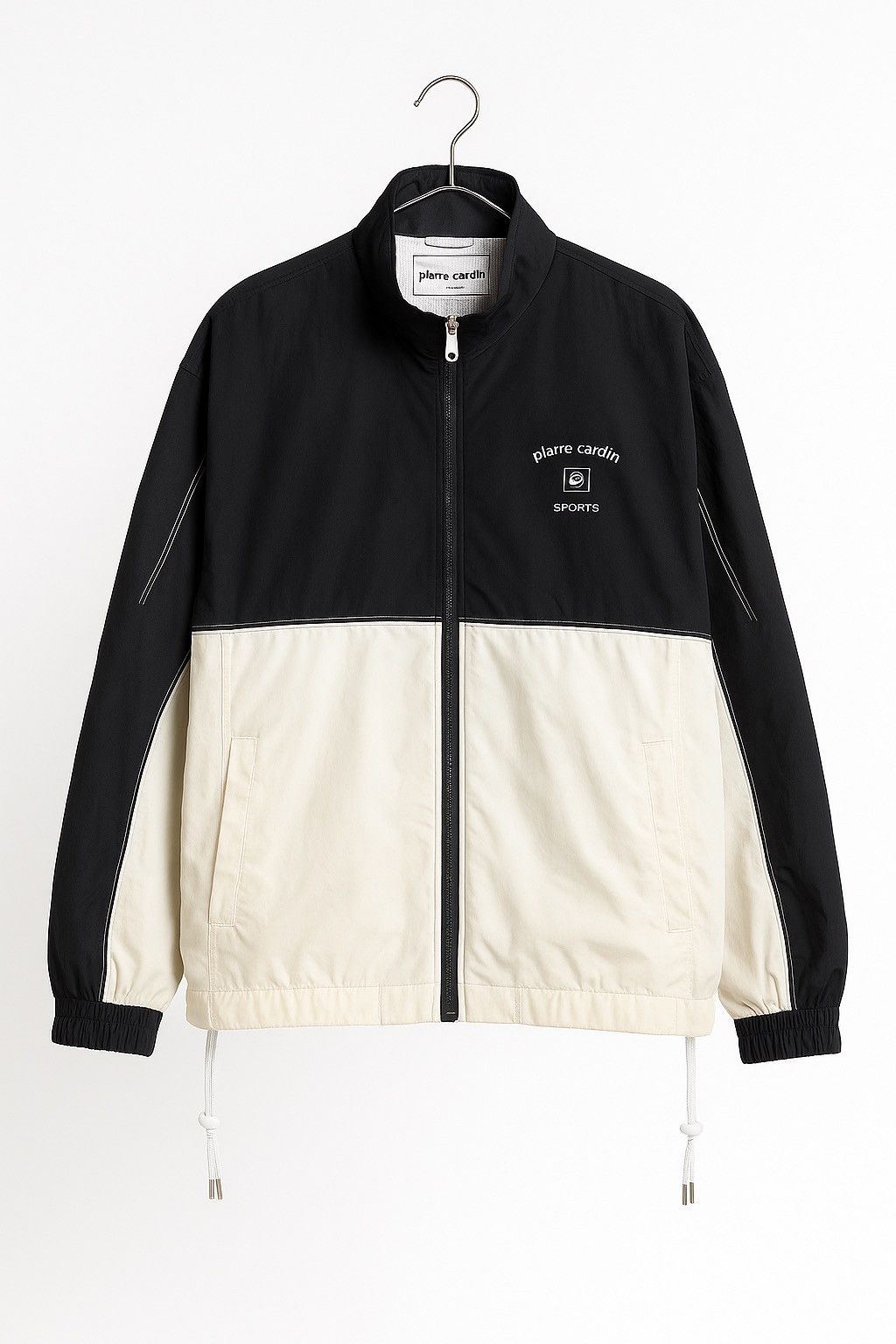 Pierre Cardin Vintage Pierre Cardin Sports 2Tone Nylon Windbreaker Jacket Size US M / EU 48-50 / 2 - 2 Thumbnail