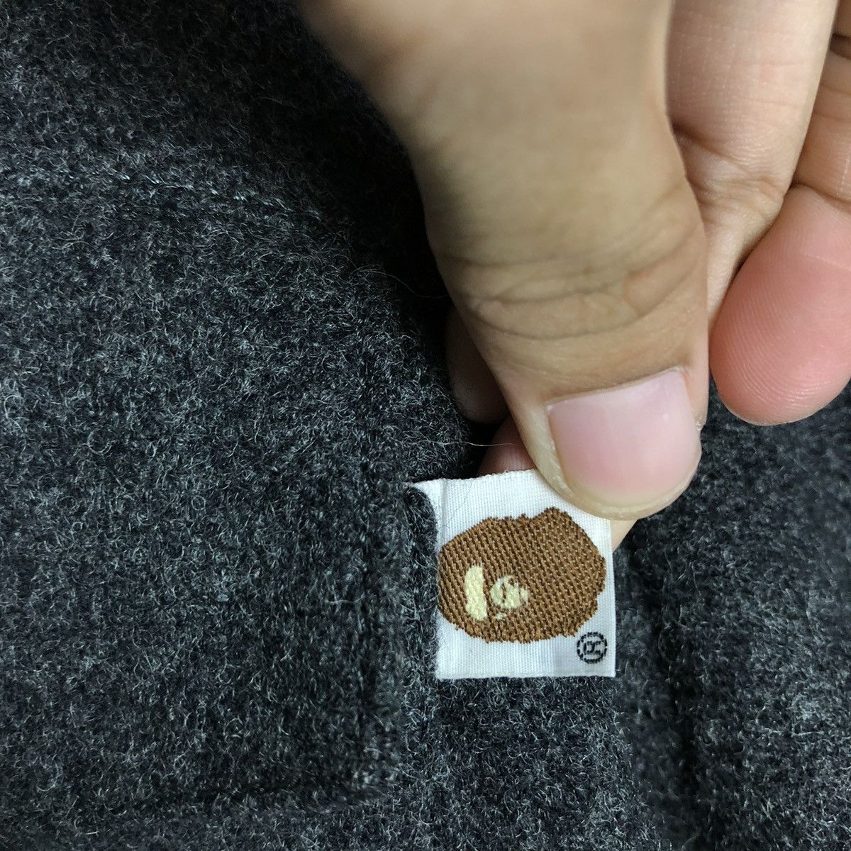 Bape 🔥VINTAGE BAPE NAVY ( NAVAL ACTION TEAM ) JACKET WOOL Size US M / EU 48-50 / 2 - 17 Thumbnail