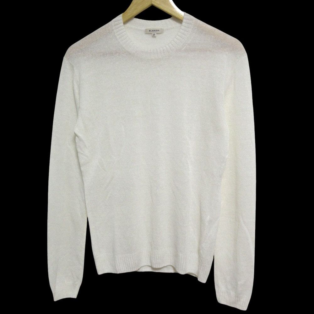 Other Other BLAMINK Linen Nylon Knit Top Others Tops 7913-106-0288 DUTY FREE for USA Size ONE SIZE - 1 Thumbnail