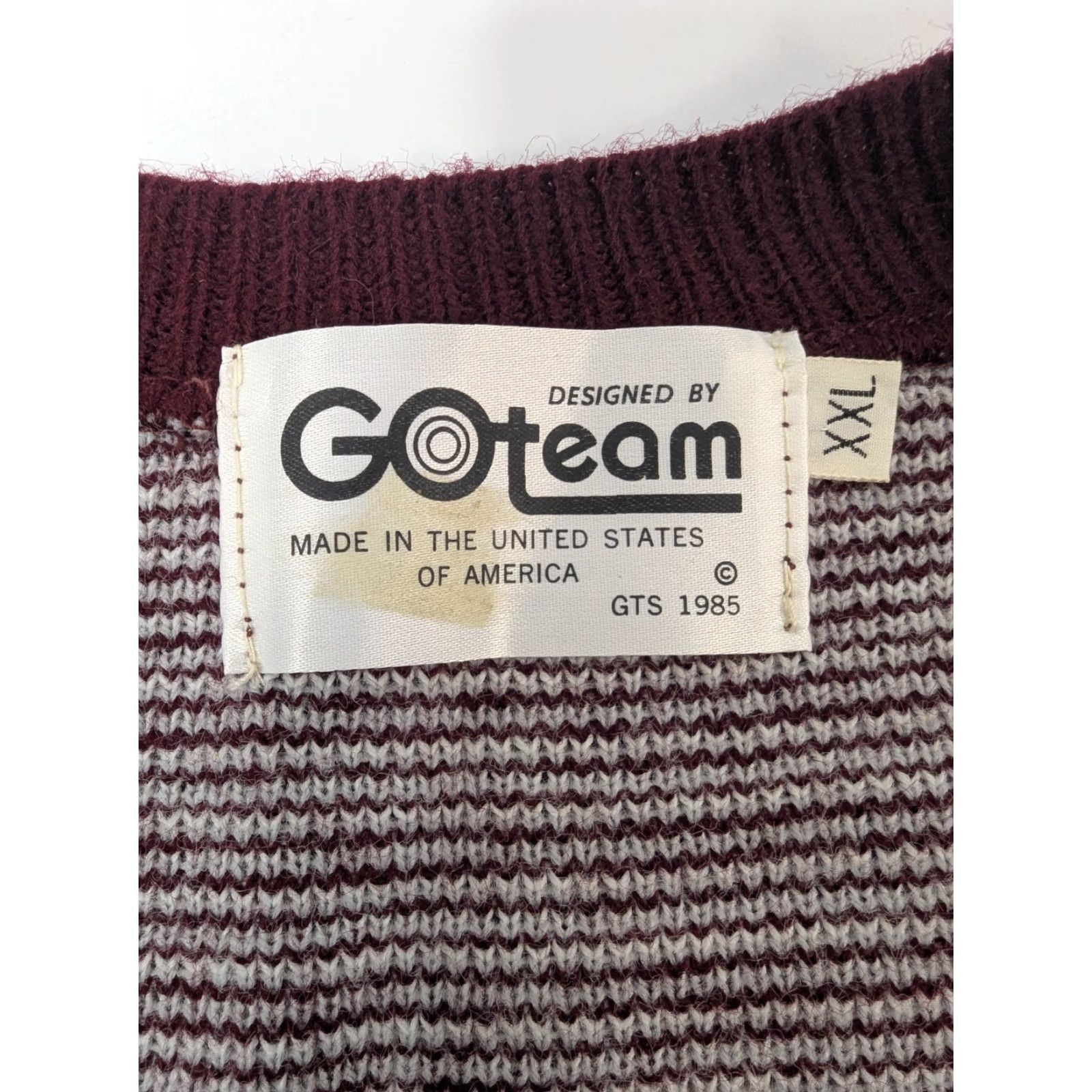 Vintage VINTAGE Texas A&M Burgundy Sweater Vest 2XL Go Team Shirt Boys Mens Womens Size US XXL / EU 58 / 5 - 7 Thumbnail
