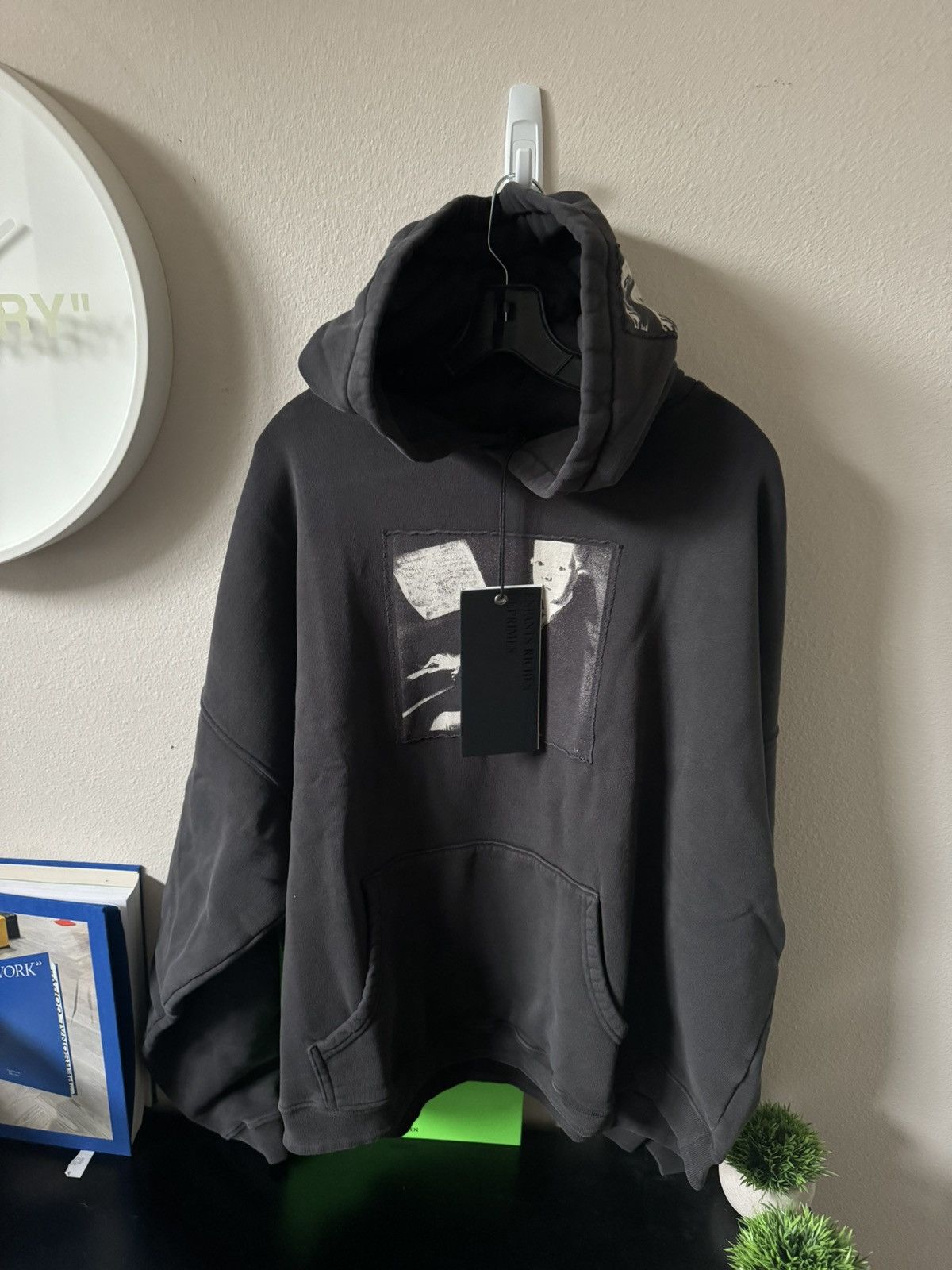 Pre-owned Enfants Riches Deprimes Exclusive Patchwork Hoodie In Black