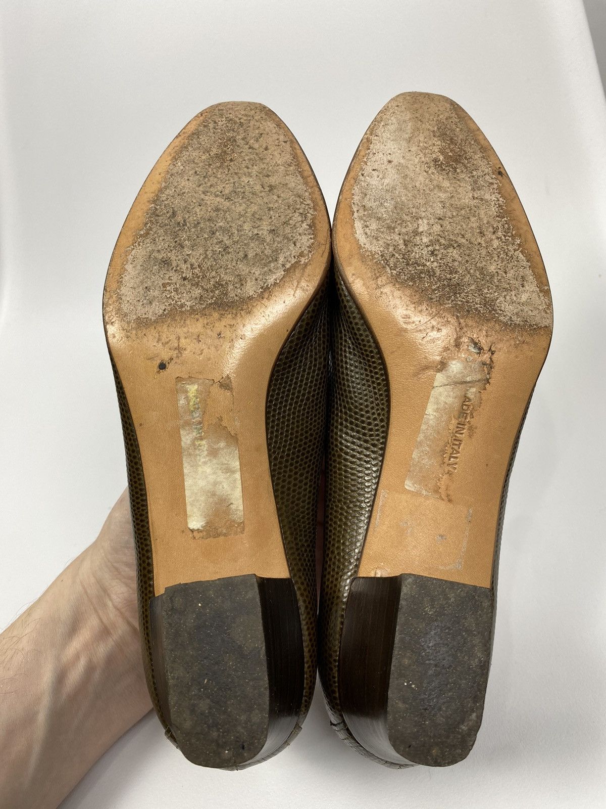 Salvatore Ferragamo × Vintage Vintage Salvatore Ferragamo Heels Size US 7 / IT 37 - 9 Thumbnail