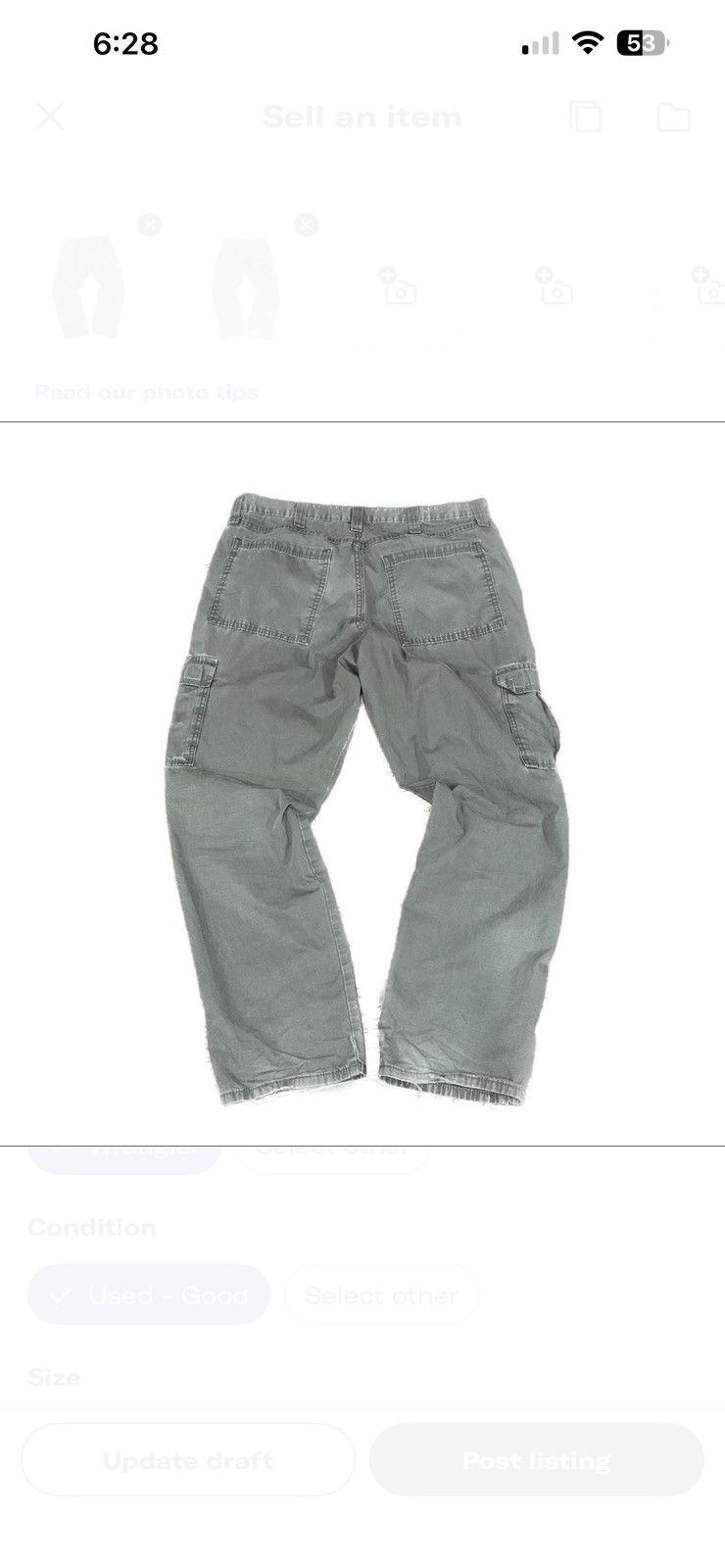 Wrangler Grey wrangler pants Size US 30 / EU 46 - 1 Thumbnail