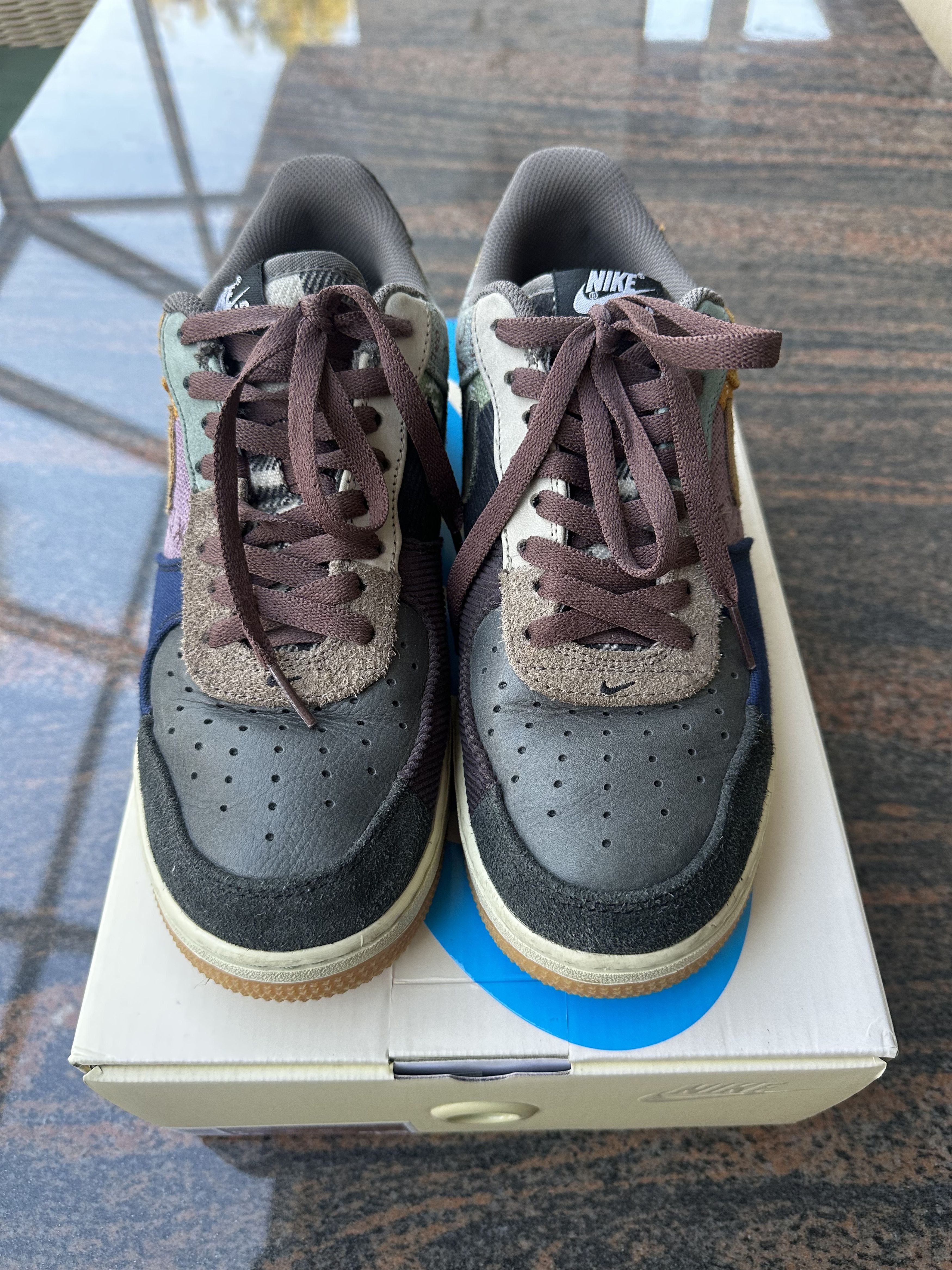 Nike Nike Air Force 1 Low Travis Scott Cactus Jack Size US 8 / EU 41 - 3 Thumbnail