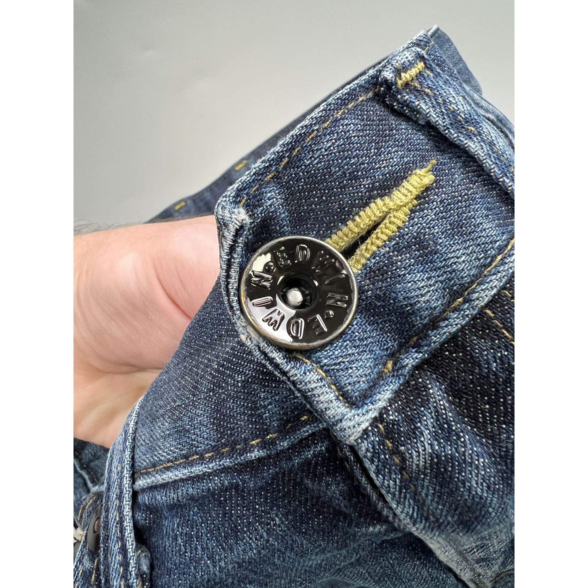 Edwin Edwin ES505S Made in Japan Selvedge Denim Jeans (Y0931) Size US 32 / EU 48 - 4 Thumbnail