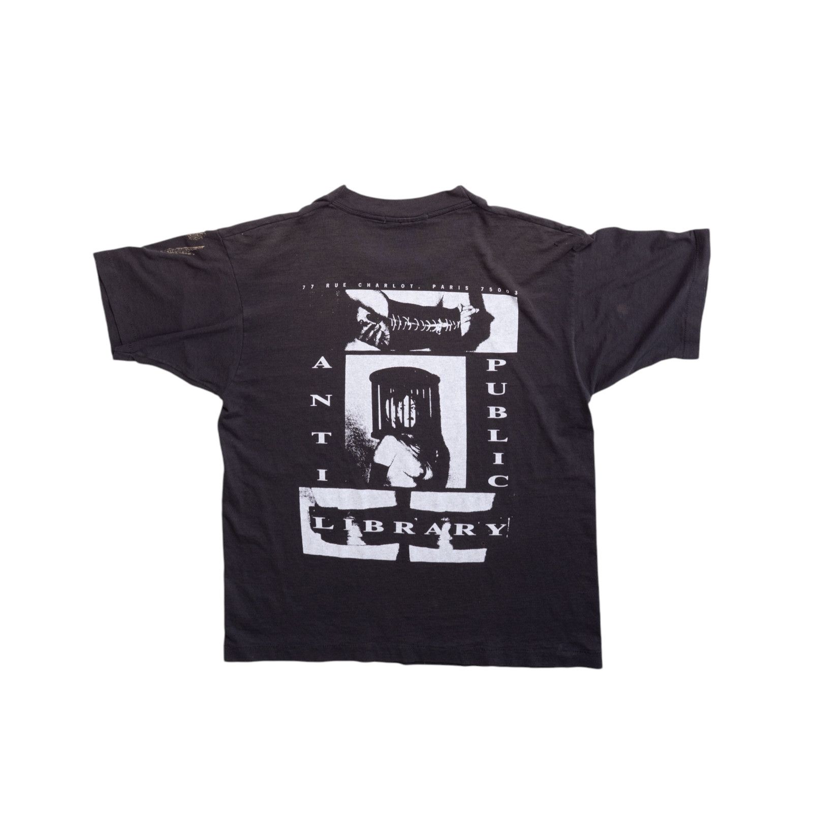 Enfants Riches Deprimes Enfants Riches Déprimés Anti Public Library Cafe Tee Shirt Size US L / EU 52-54 / 3 - 2 Thumbnail