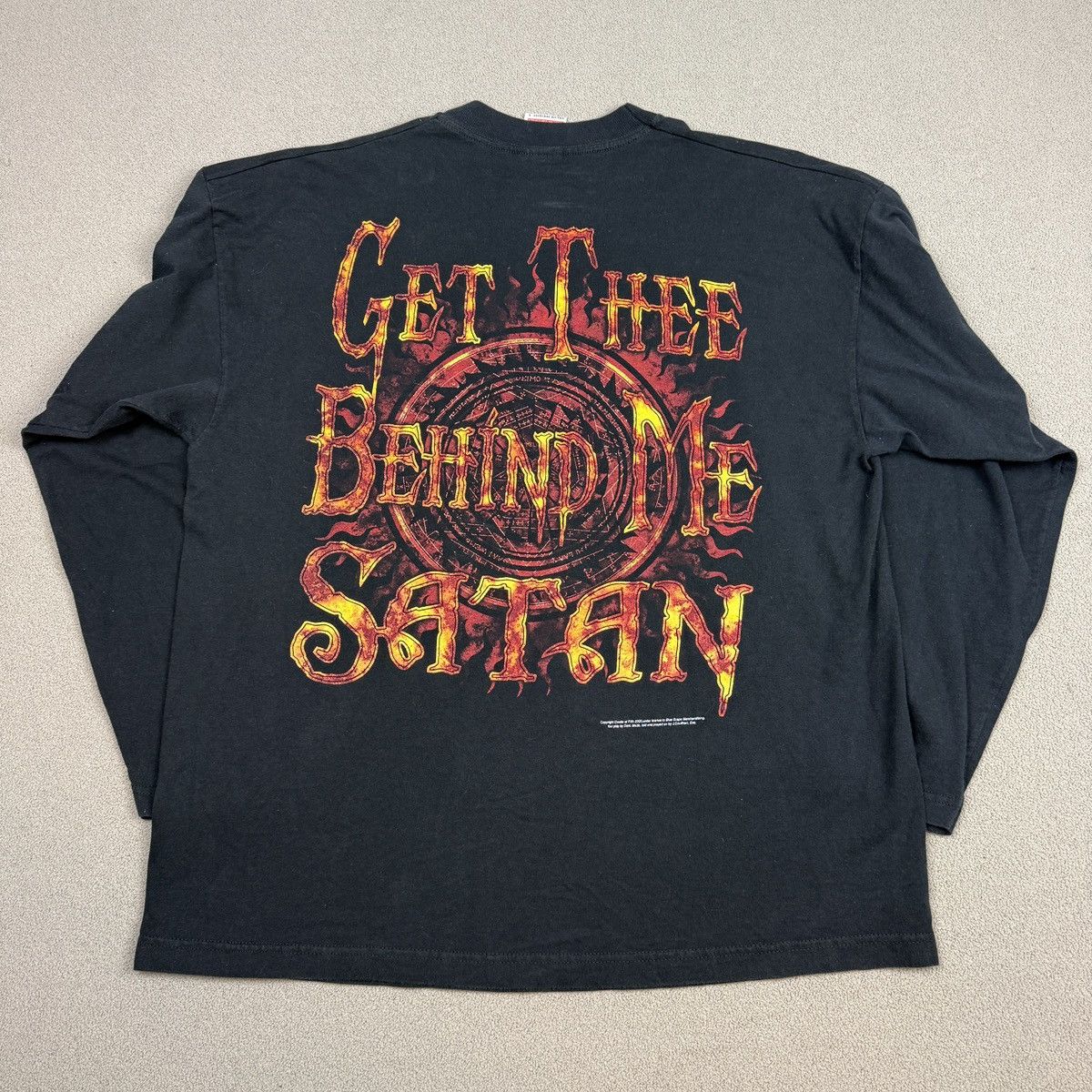 Other Vintage 2000 Cradle of Filth Long Sleeve Size US XL / EU 56 / 4 - 2 Thumbnail
