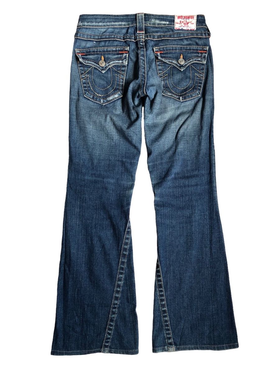 True Religion True Religion Joey low rise spiral cut flared jeans Size US 31 - 2 Thumbnail