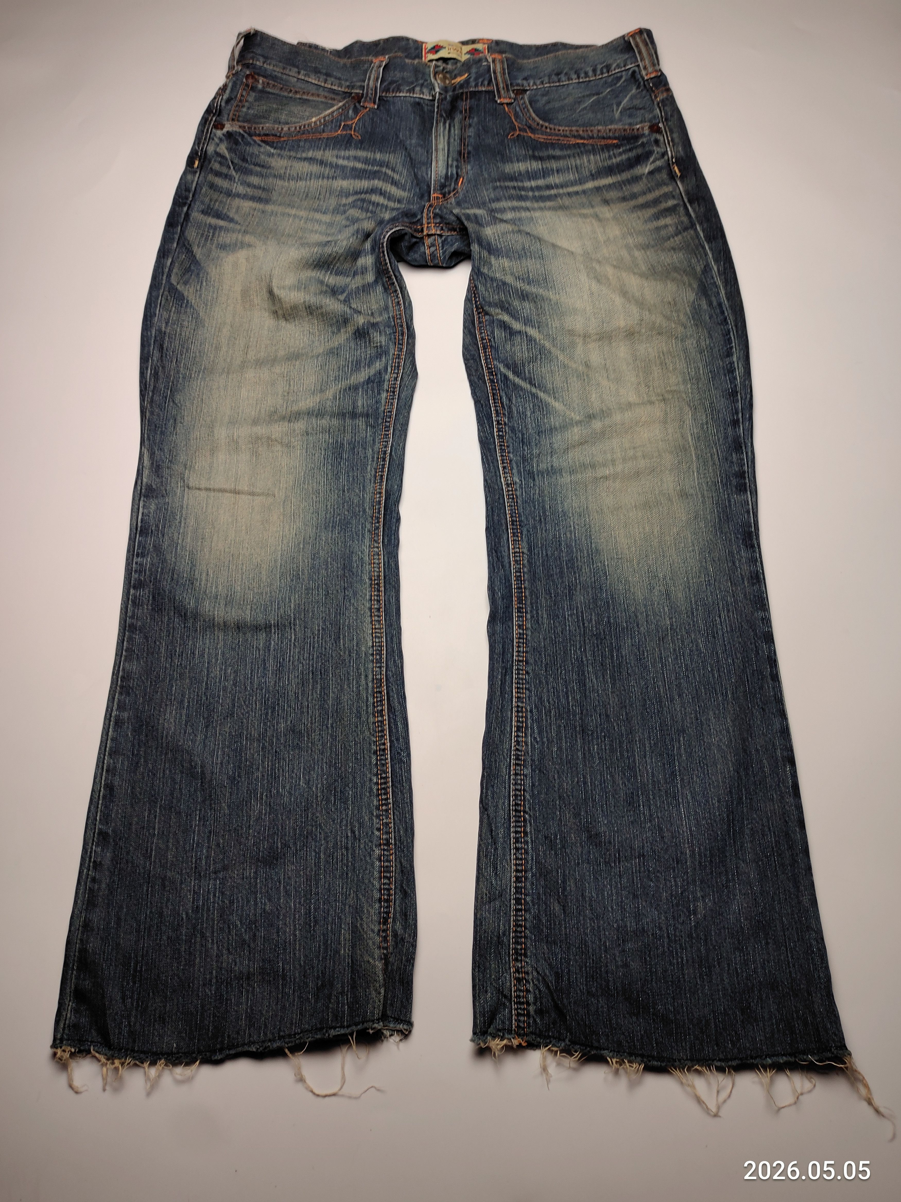 Edwin Edwin XV Exclusive Vintage Distressed Denim Pants Size US 36 / EU 52 - 1 Thumbnail