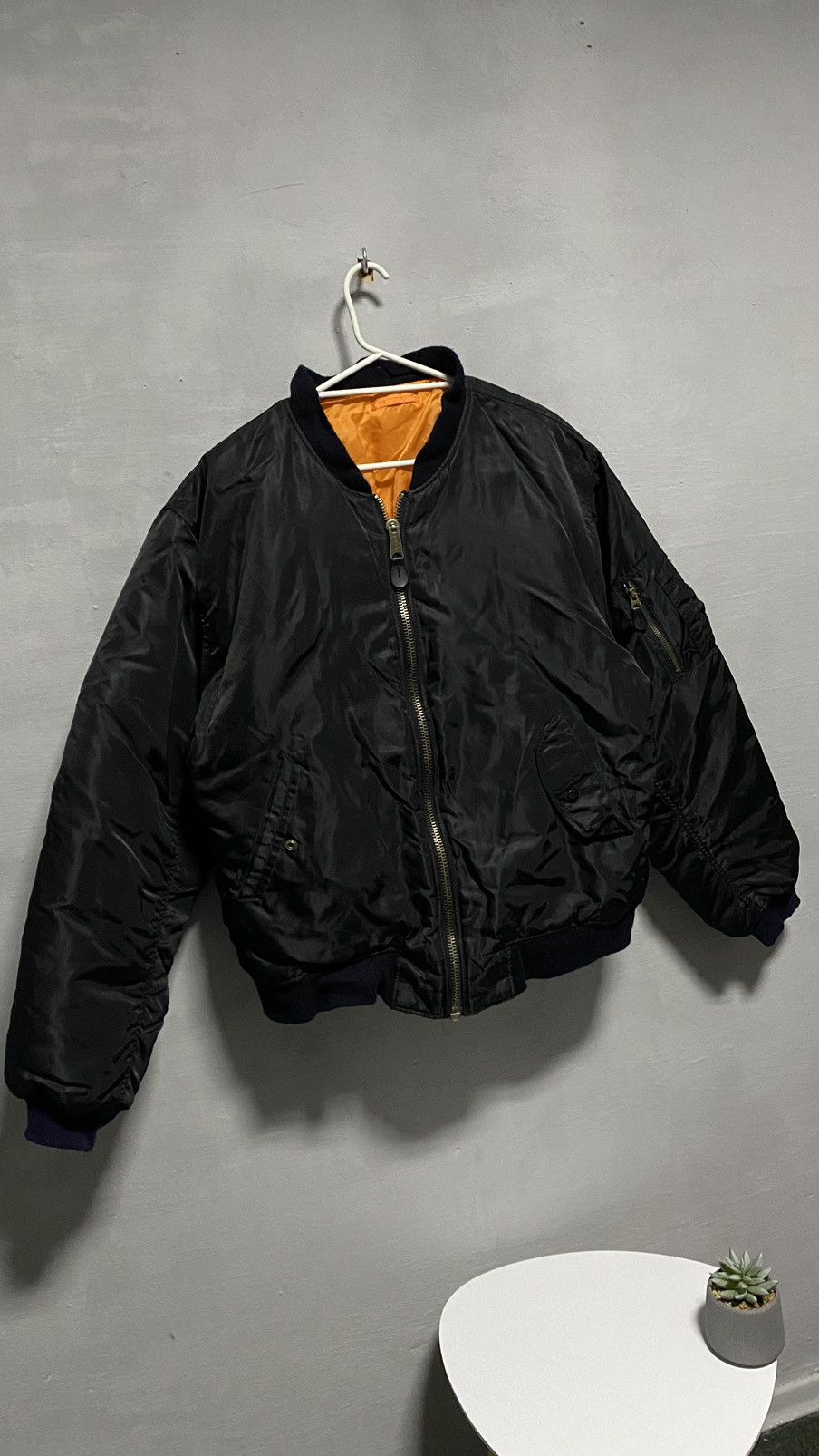 Vintage Vintage MA 1 military bomber Size US XL / EU 56 / 4 - 1 Thumbnail