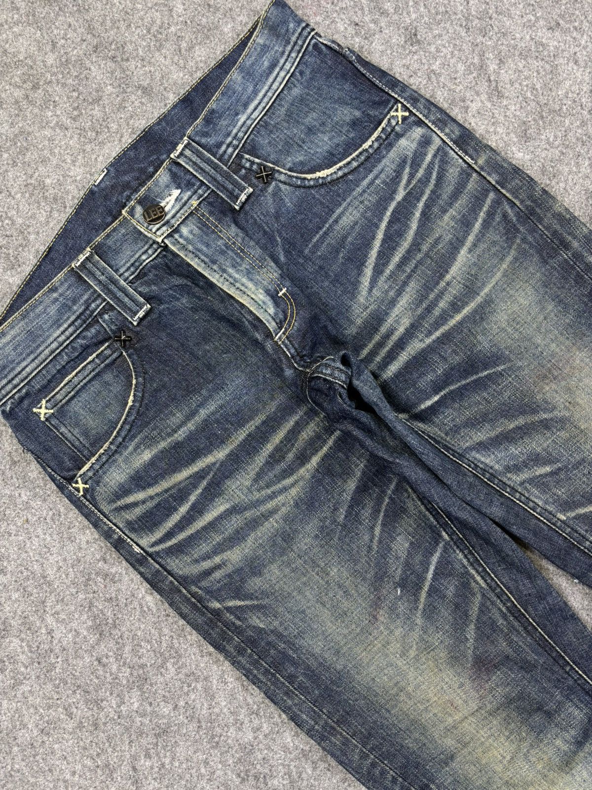 Lee 💥Insane Fades💥Lee Rider Denim F850 Size US 32 / EU 48 - 7 Thumbnail
