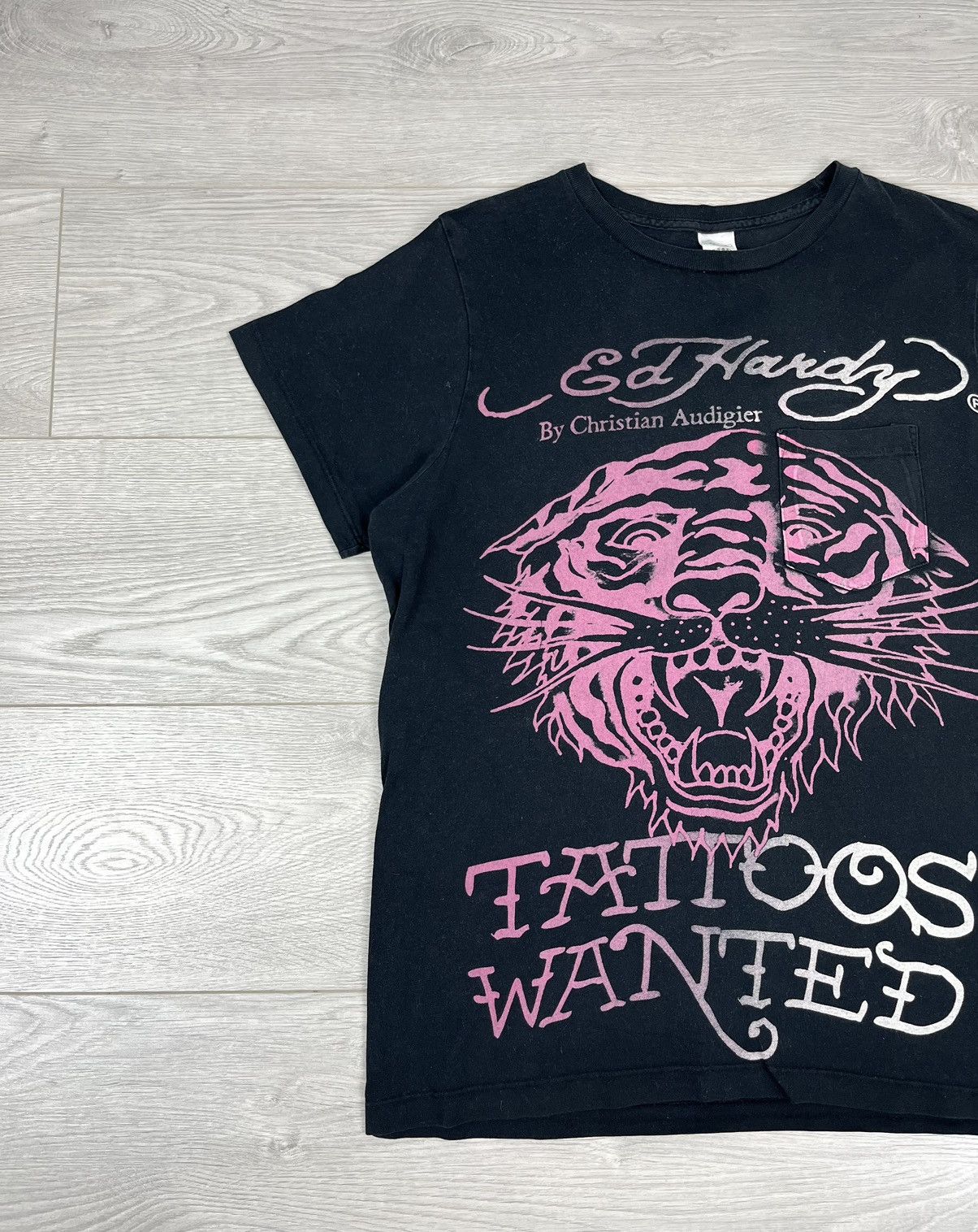 Ed Hardy Ed Hardy Christian Audigier Vintage Y2K Tattoo T Shirt Size US S / EU 44-46 / 1 - 4 Thumbnail