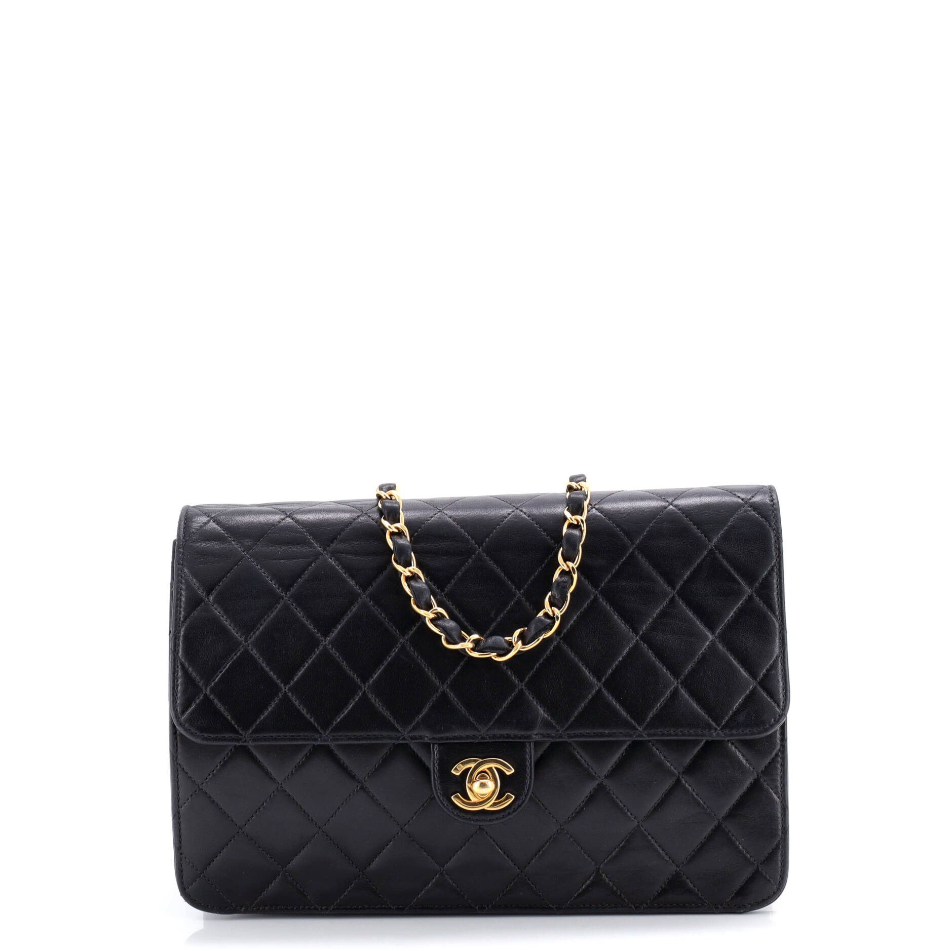 Chanel Vintage Square Classic Single Flap Bag Size ONE SIZE - 1 Thumbnail