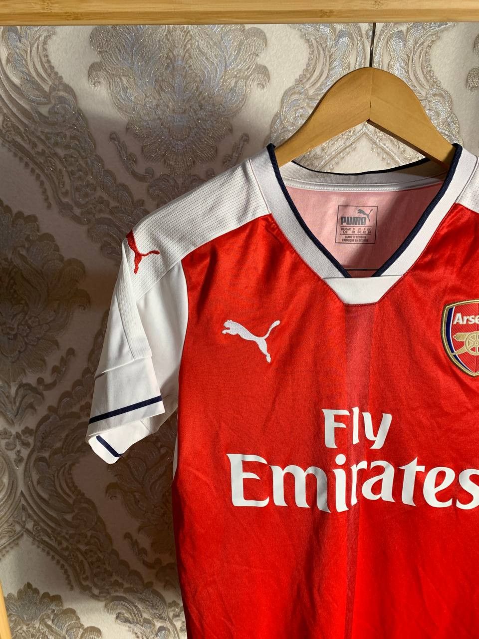 Puma Vintage Puma Arsenal London England Soccer Jersey Retro Size US S / EU 44-46 / 1 - 3 Thumbnail