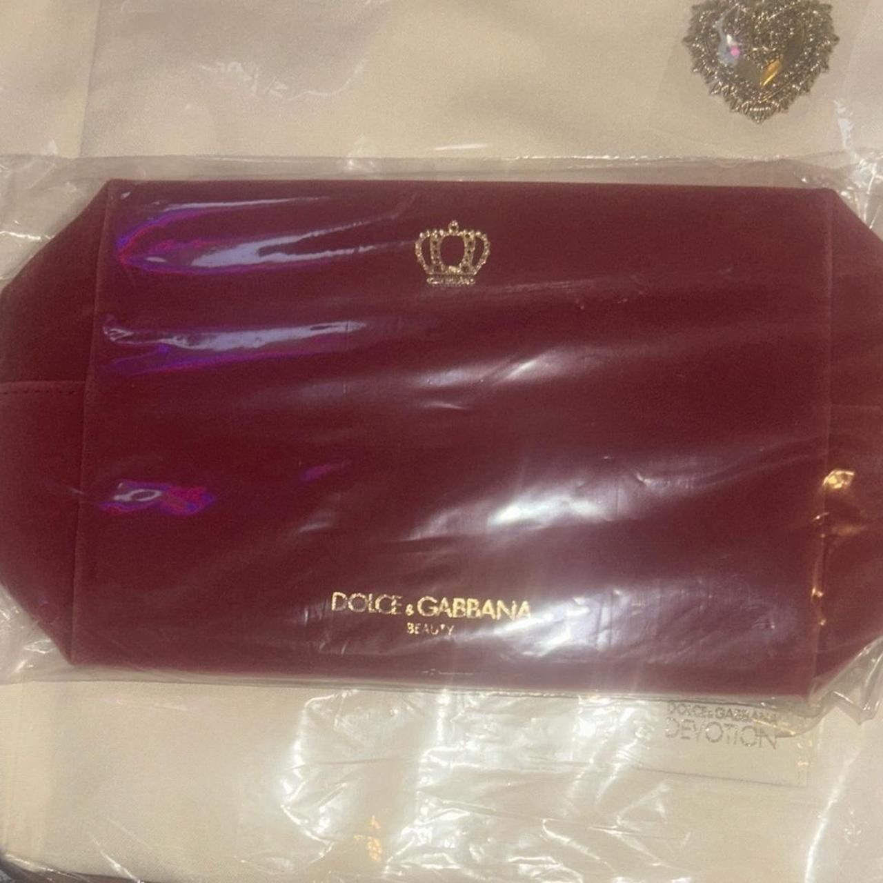 Dolce & Gabbana Dolce & Gabbana Beauty Red velvet Q cosmetic bag Size ONE SIZE - 6 Thumbnail