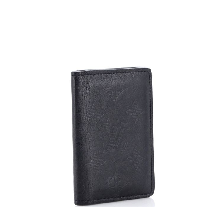 Louis Vuitton Monogram Shadow Leather Pocket Organizer Louis