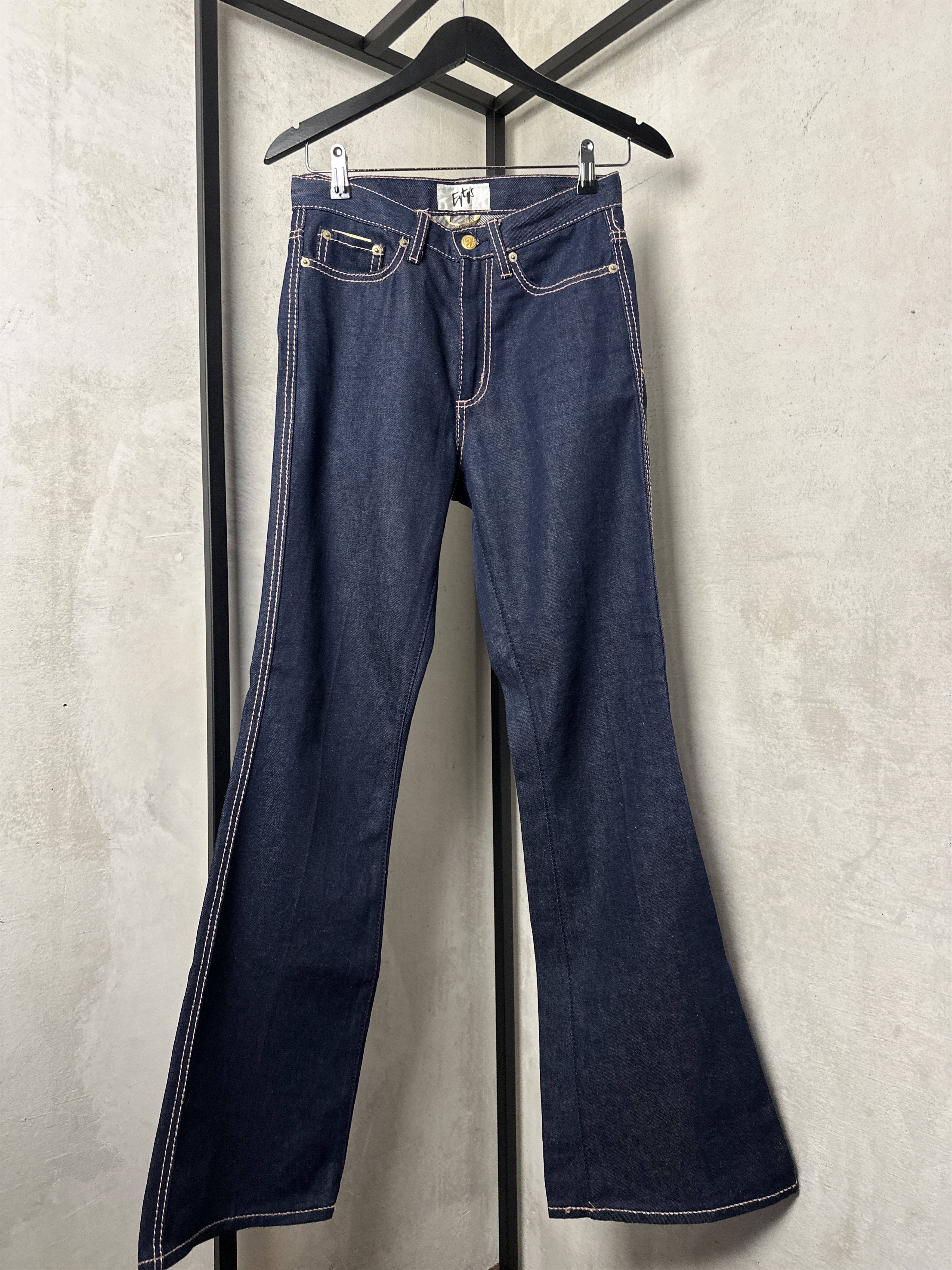 Eytys Eytys Oregon High Waisted Flared Jeans In Blue Size 26" / US 2 / IT 38 - 1 Thumbnail