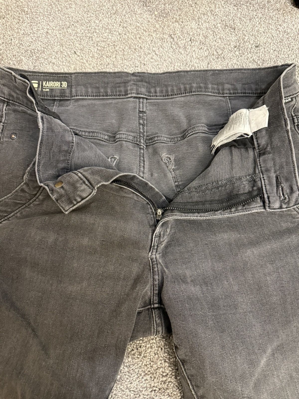 G-Star Kairori 3D Charcoal Slim Jeans Size US 32 / EU 48 - 4 Thumbnail