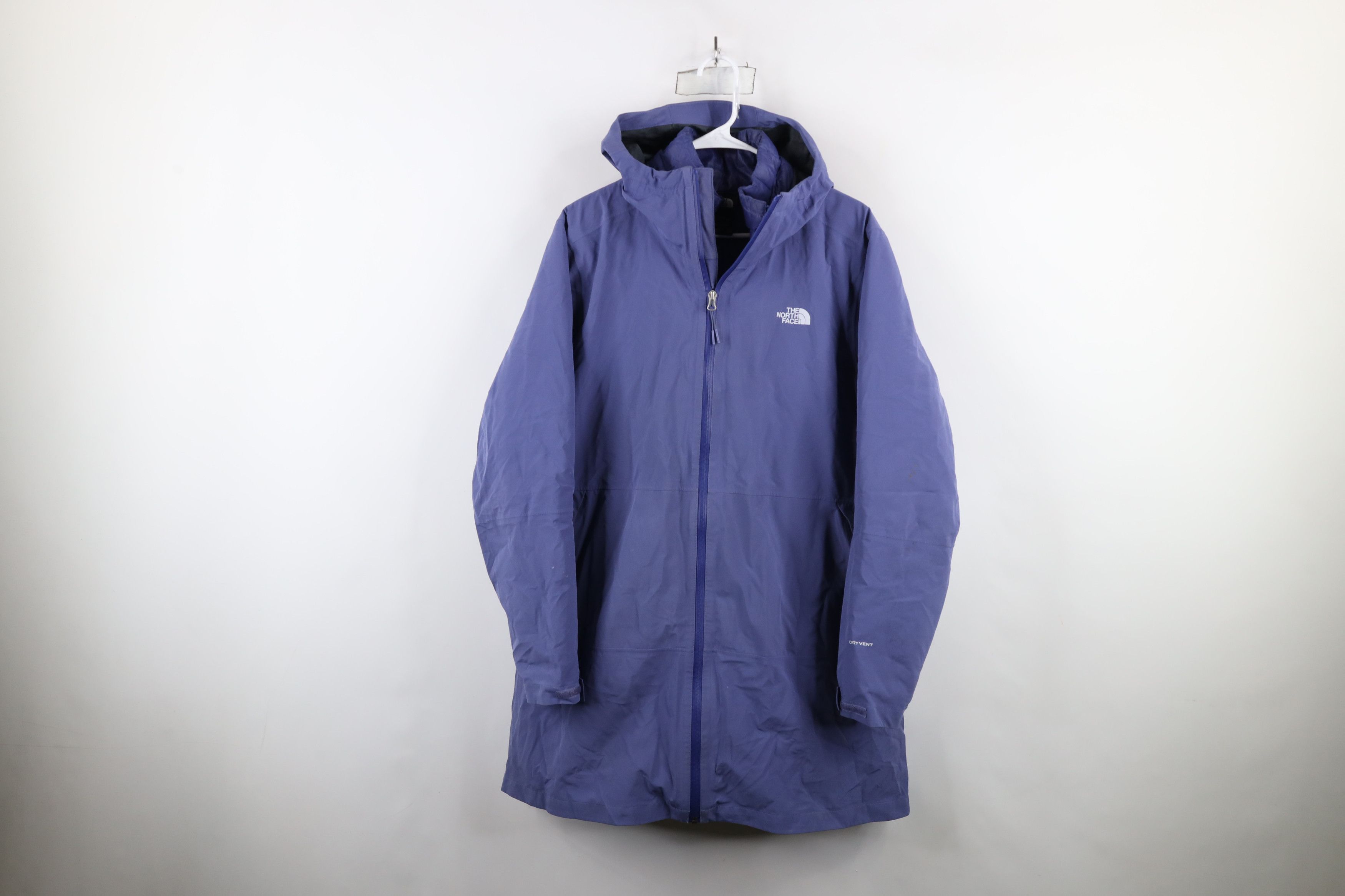 The North Face × Vintage The North Face Ecoball 2 In 1 Hooded Parka Jacket Purple Size XXL / US 16-18 / IT 52-54 - 1 Thumbnail