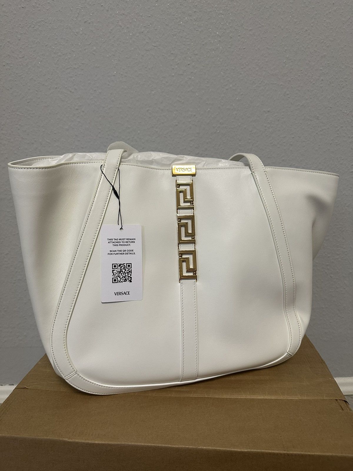 Versace Versace greca goddess leather tote Size ONE SIZE - 1 Thumbnail