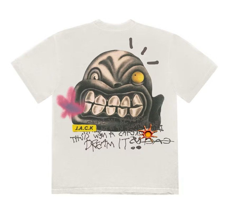 Travis Scott Travis Scott ‘Dream IT’ Cactus Jack Tshirt Worn Twice Size US XL / EU 56 / 4 - 2 Thumbnail