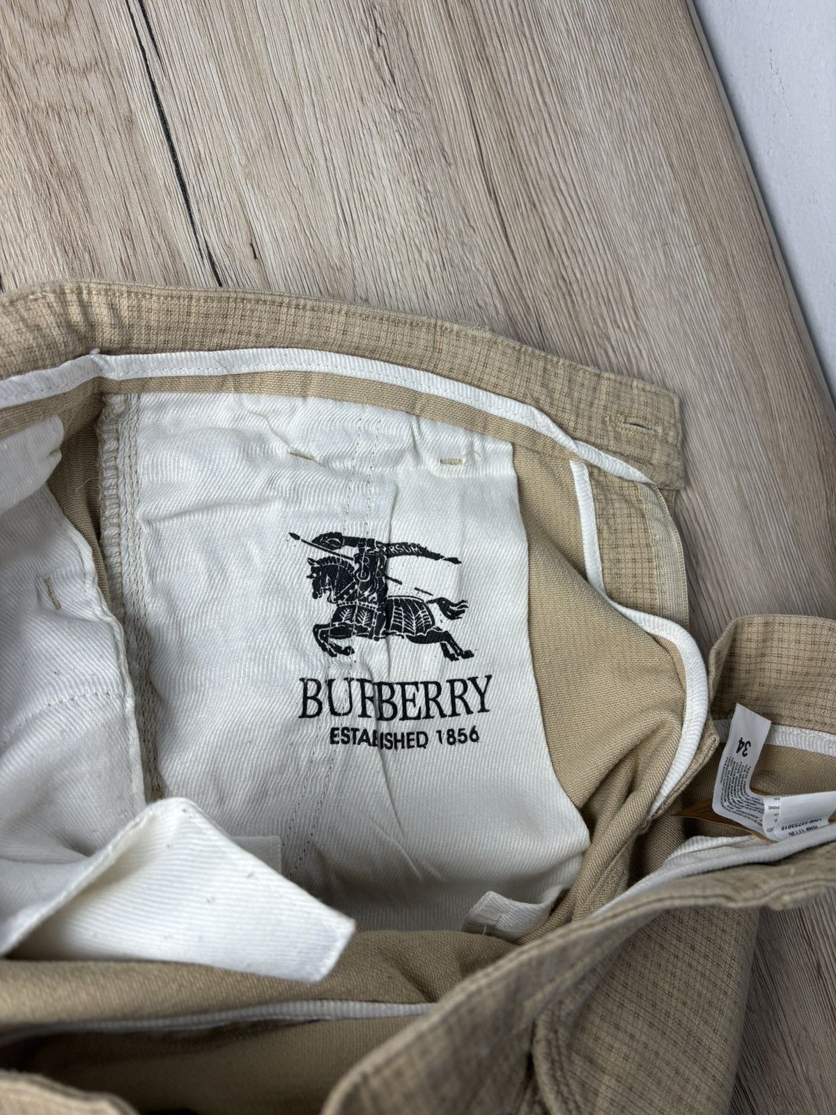 Burberry × Vintage Pants Burberry Size US 34 / EU 50 - 4 Thumbnail