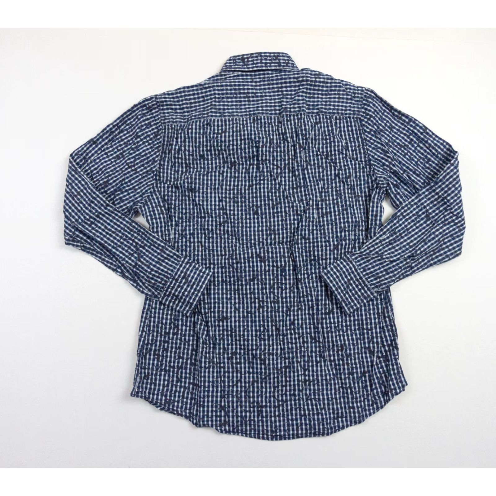 Johnston & Murphy Johnston & Murphy Button Up Shirt Mens Medium Blue Long Sleeve Snap Collared Mens Size US M / EU 48-50 / 2 - 6 Thumbnail