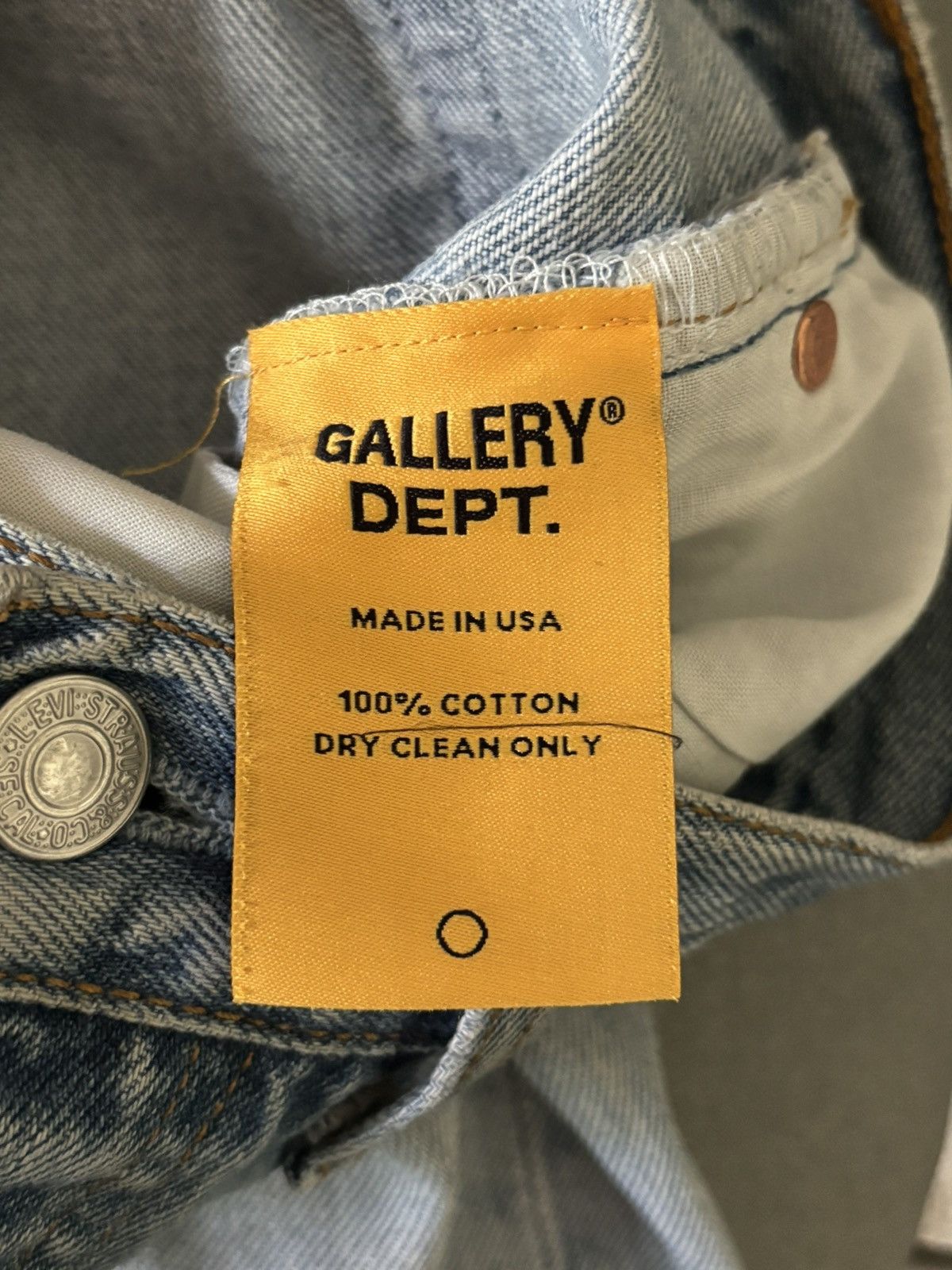 Gallery Dept. 5001 GALLERY DEPT DENIM Size US 31 - 14 Thumbnail