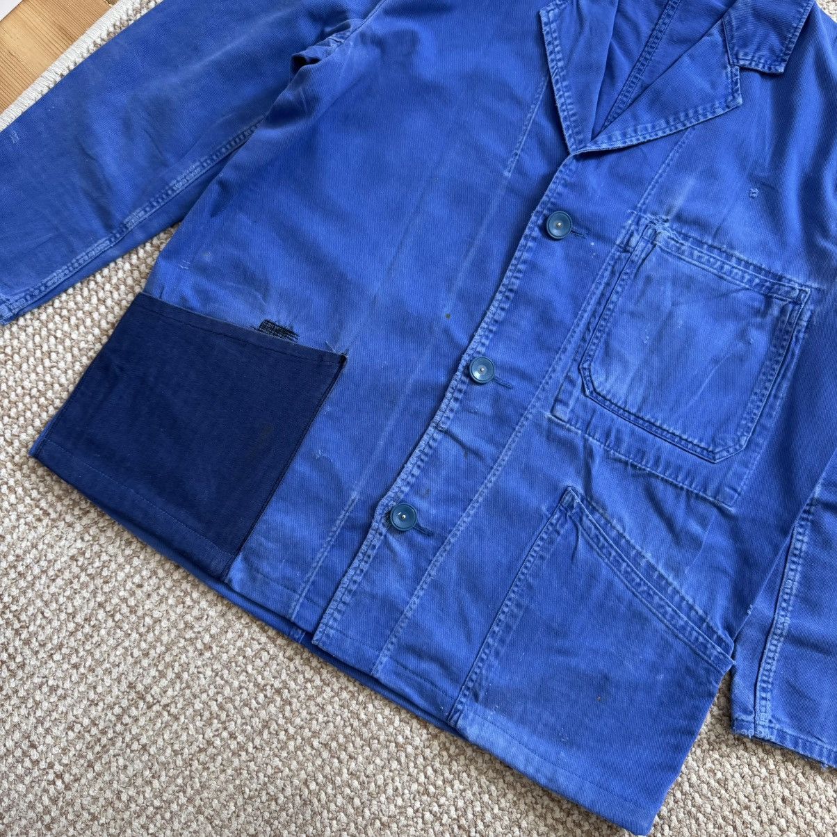 Le Laboureur 60s very worn french vintage distressed works jacket Size US S / EU 44-46 / 1 - 6 Thumbnail