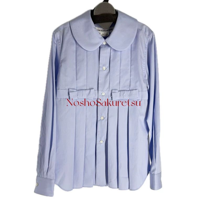 Comme des Garcons Comme Des Garcons Popular Bow Pleated Shirt Size S / US 4 / IT 40 - 3 Thumbnail