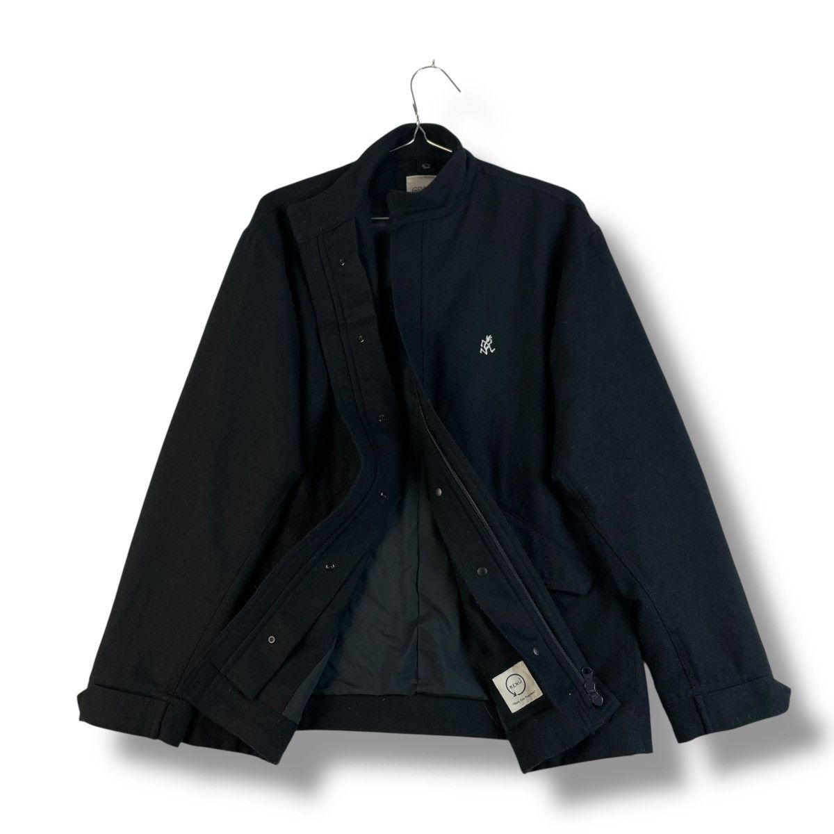 Gramicci GRAMICCI BUTTON UP ZIPPER OVERSIZED WOOL JACKET Size US S / EU 44-46 / 1 - 3 Thumbnail