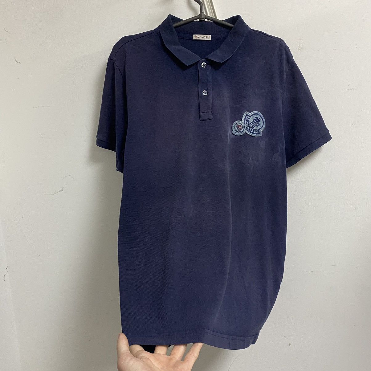Moncler MONCLER long sleeve polo Size US XL / EU 56 / 4 - 5 Thumbnail