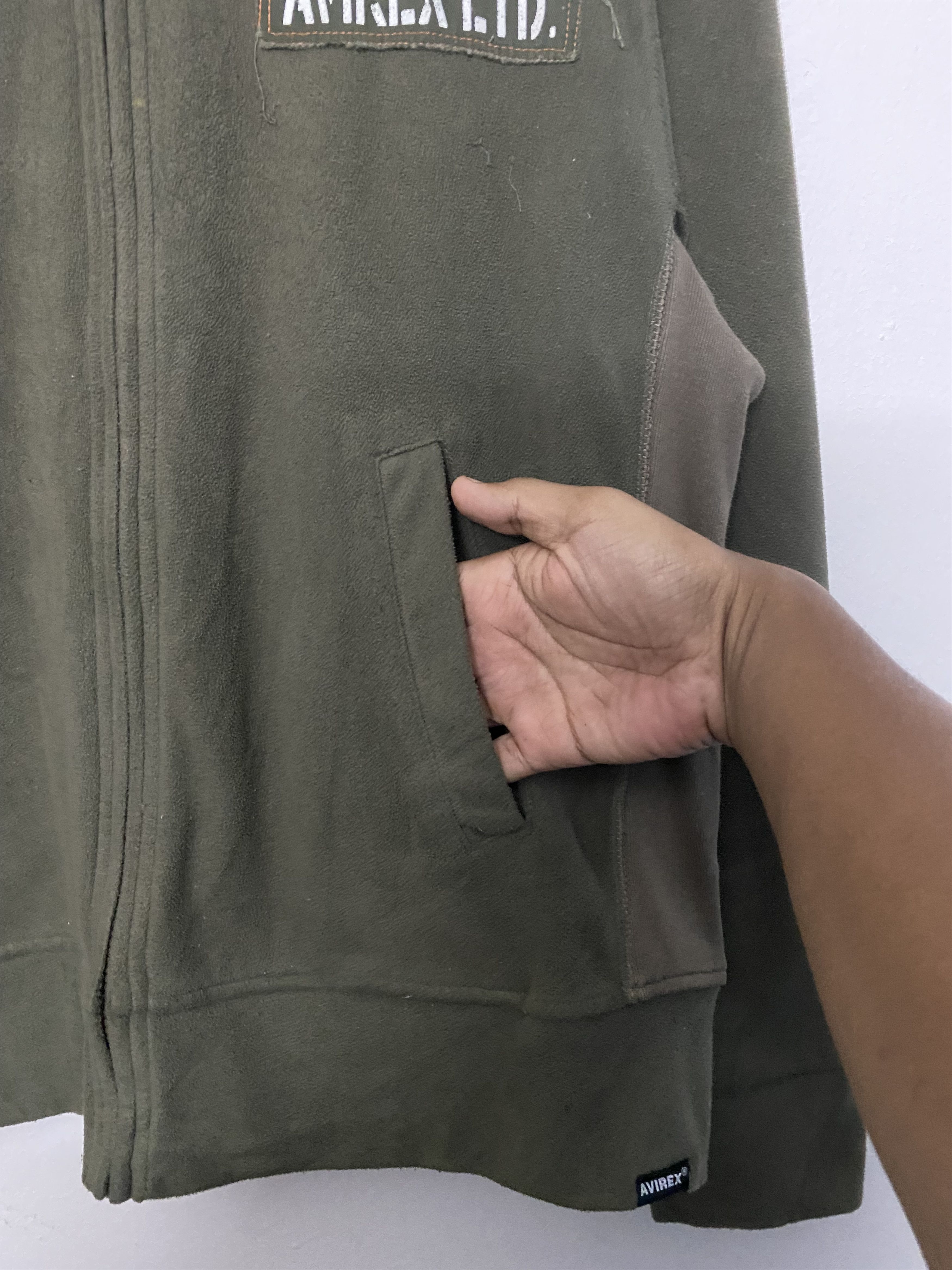 Avirex VTG Avirex LTD "Air Force" Military Fleece Zip-Up Jacket Size US L / EU 52-54 / 3 - 9 Thumbnail