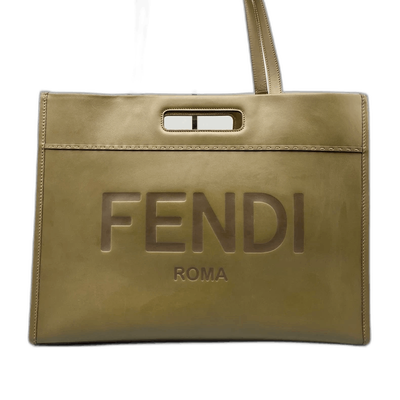 Fendi Large Logo Tote Shoulder Bag-2505