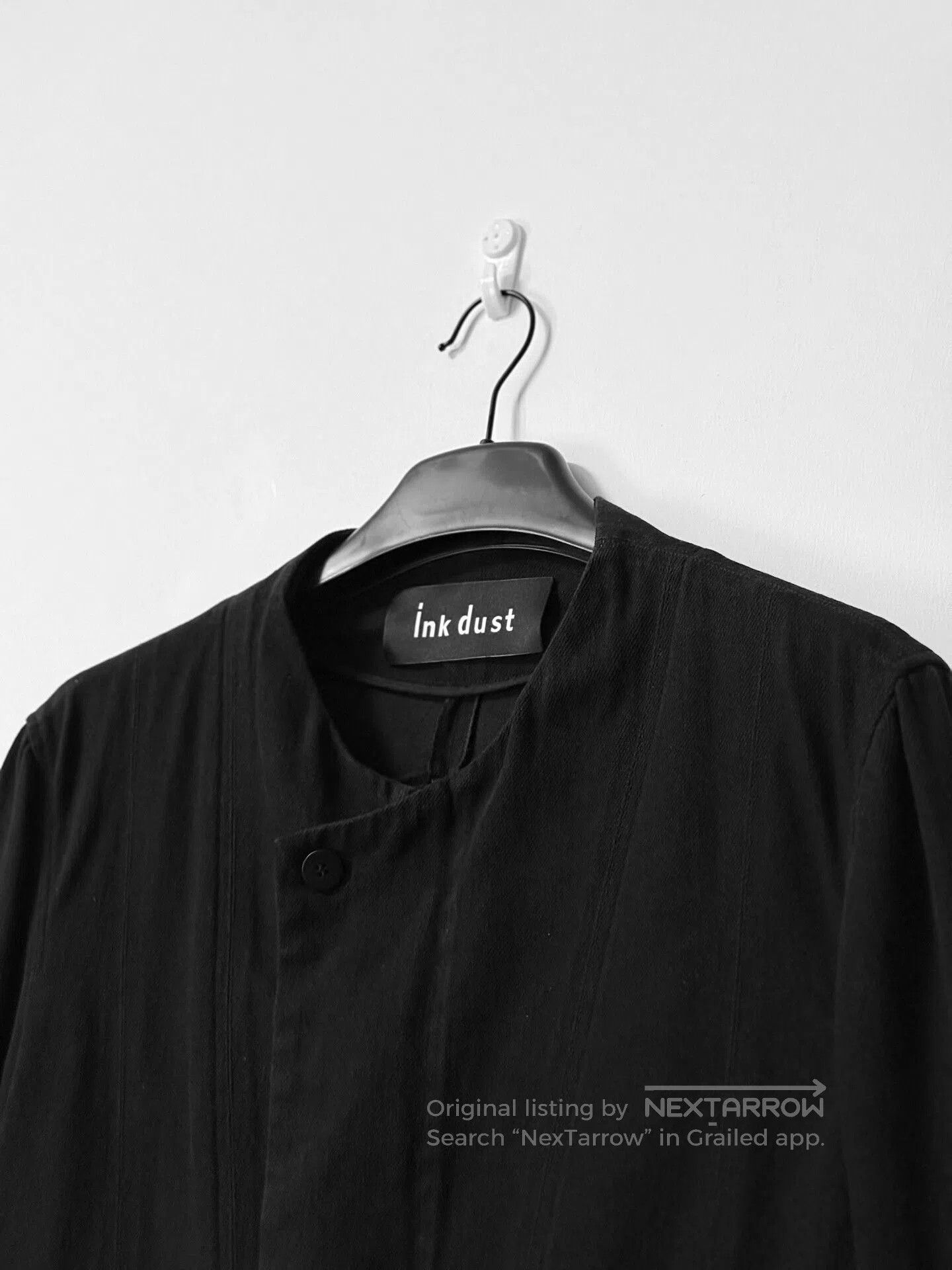 Japanese Brand Asymmetrical Dark Avant-Garde Jacket. Size US L / EU 52-54 / 3 - 3 Thumbnail