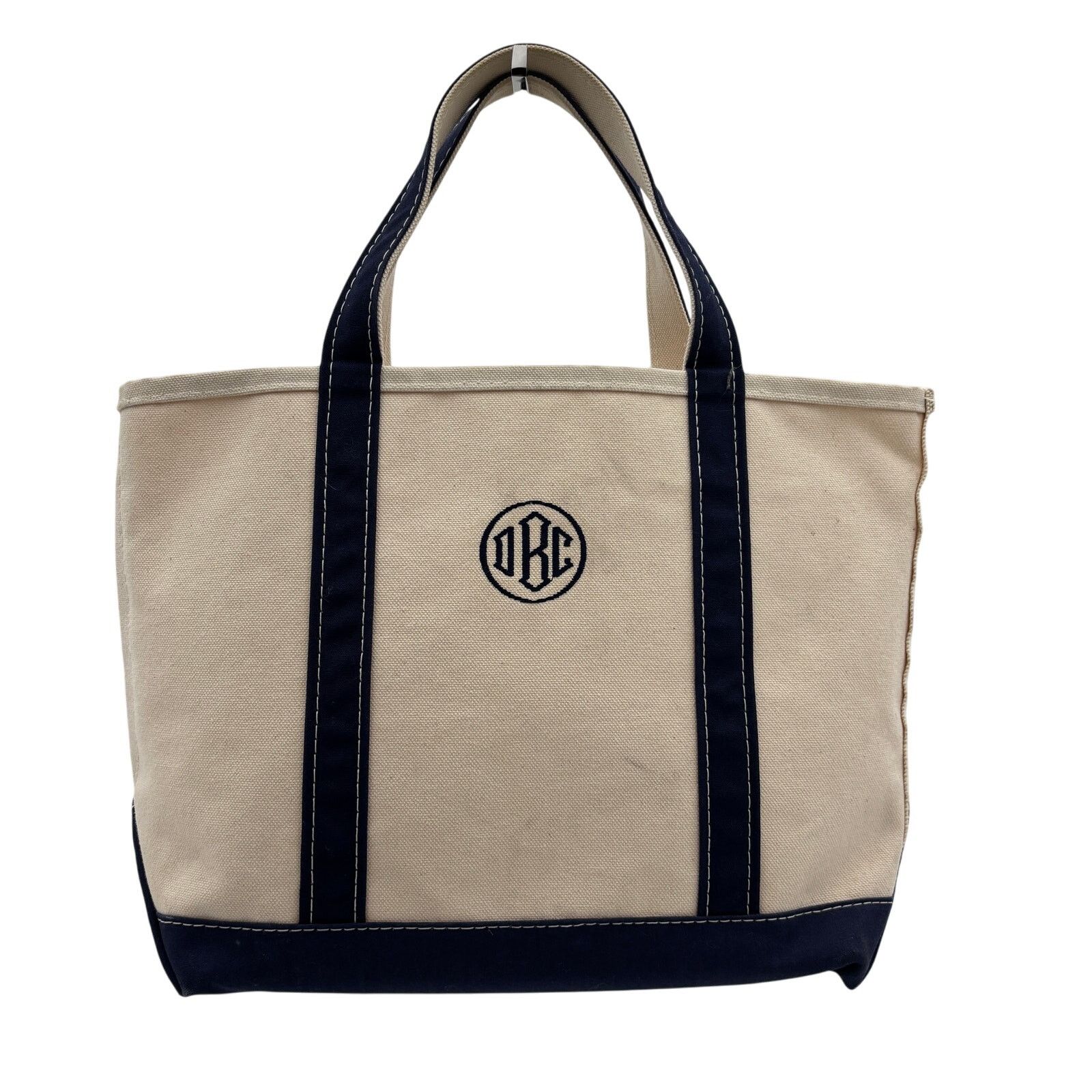 バッグ 90s l.l.bean boat and tote canvas bag L.L.Bean - 90s USA製 LL Bean BOAT AND TOTE トートバック 辛子の通販