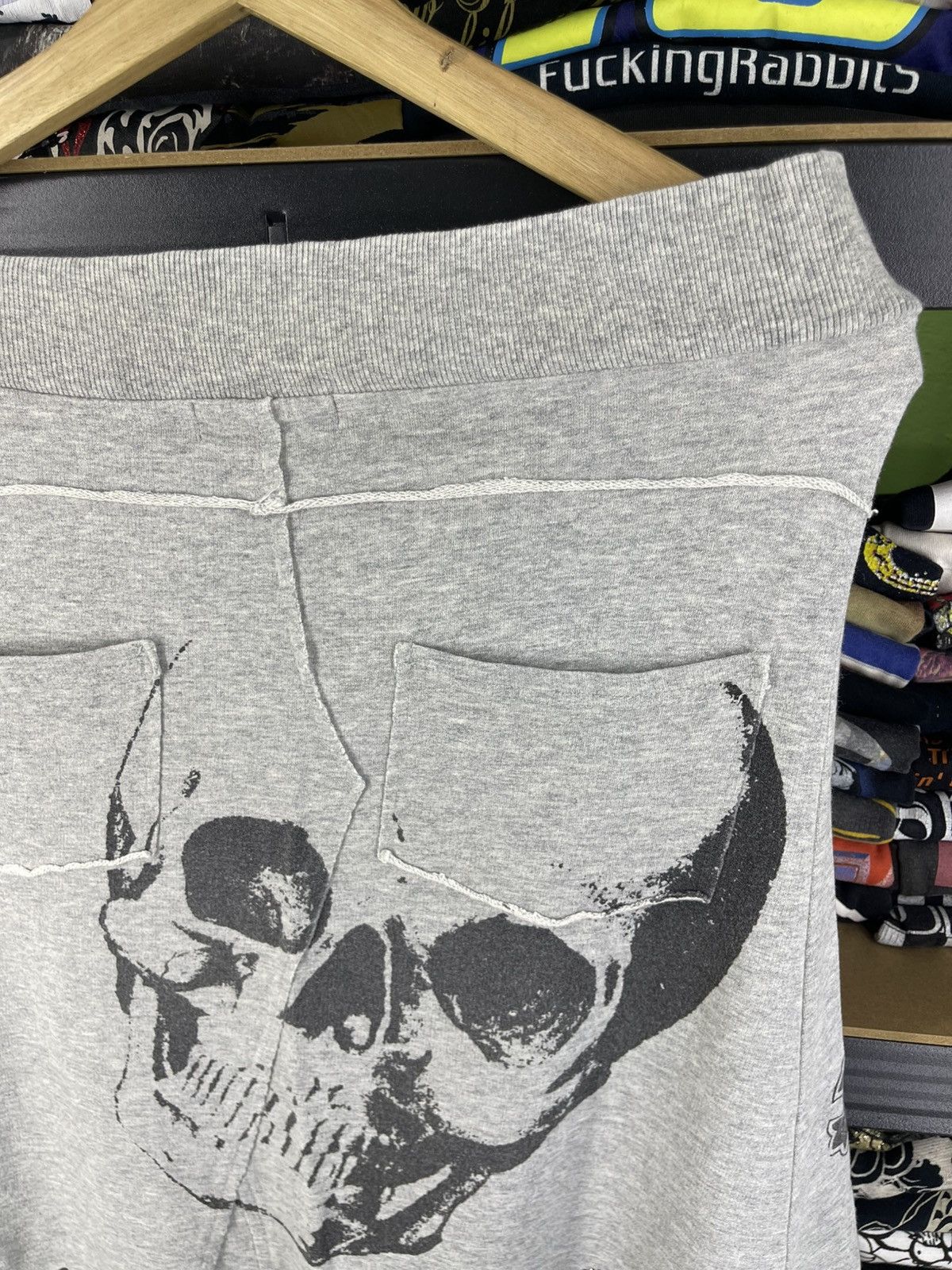 Japanese Brand M. K. R. Fashion Punk Style Skirt Skull Logo LGB Size 30" / US 8 / IT 44 - 11 Thumbnail
