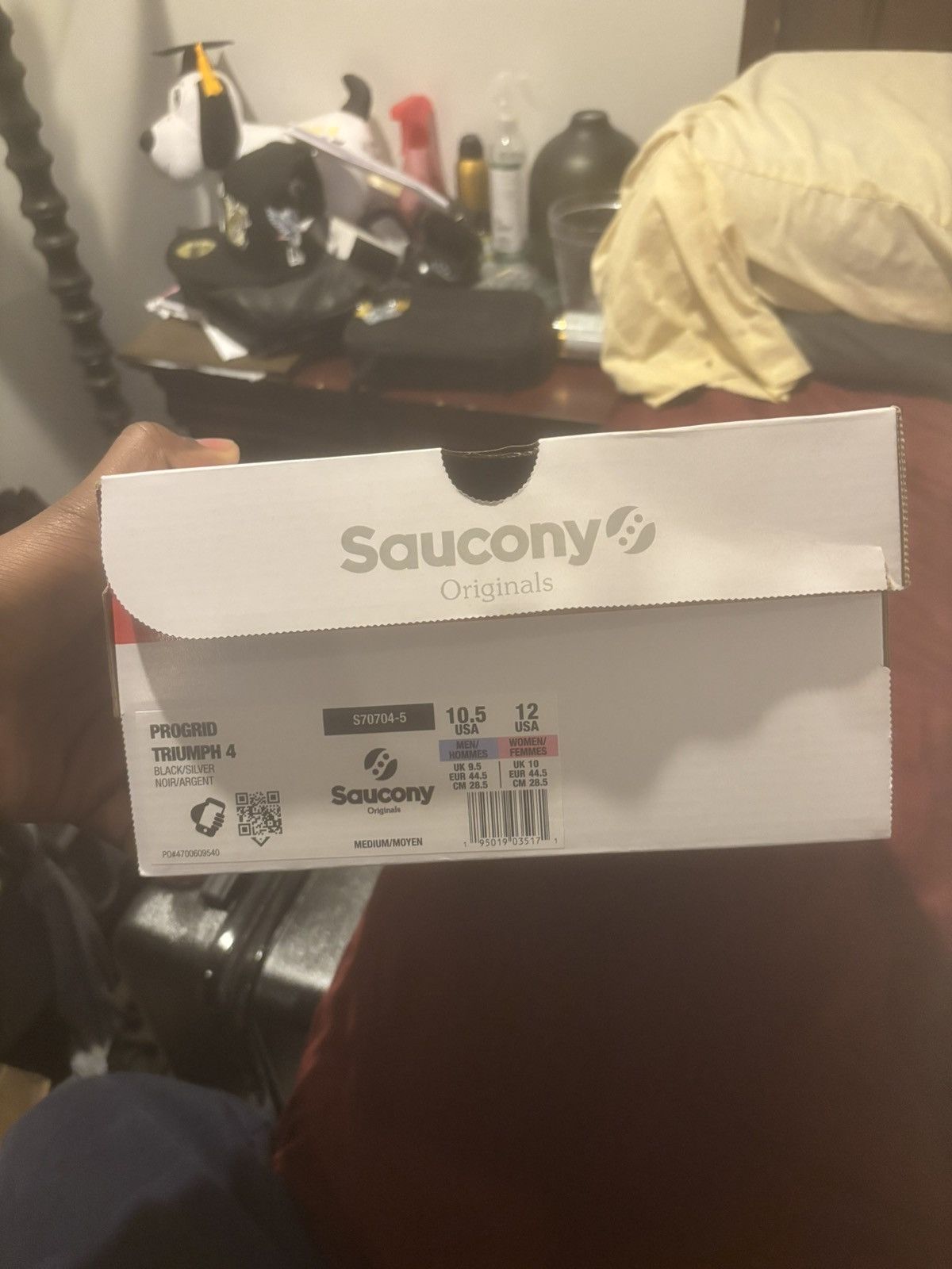 Saucony Saucony ProGrid triumph 4 black speed green Size US 10.5 / EU 43-44 - 5 Thumbnail