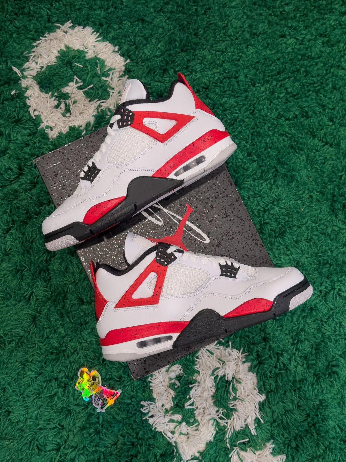 Jordan Brand Jordan 4 Retro Red Cement Size US 12 / EU 45 - 4 Thumbnail