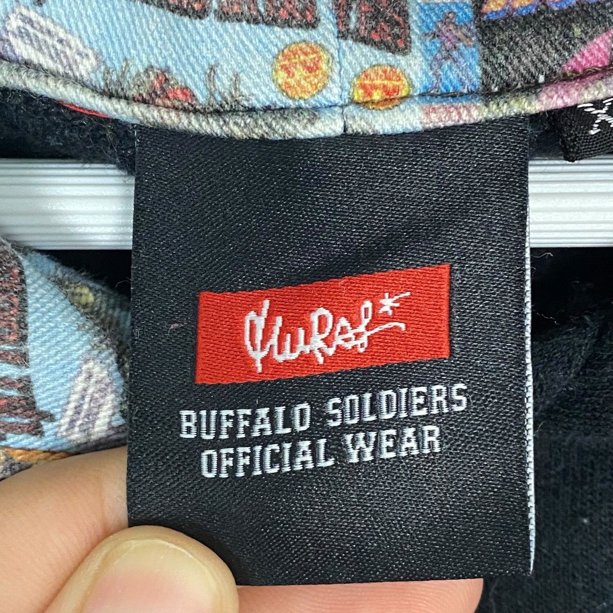 Other Vintage Buffalo Soldier Hoodie Sweater Black Size L Size US L / EU 52-54 / 3 - 6 Thumbnail